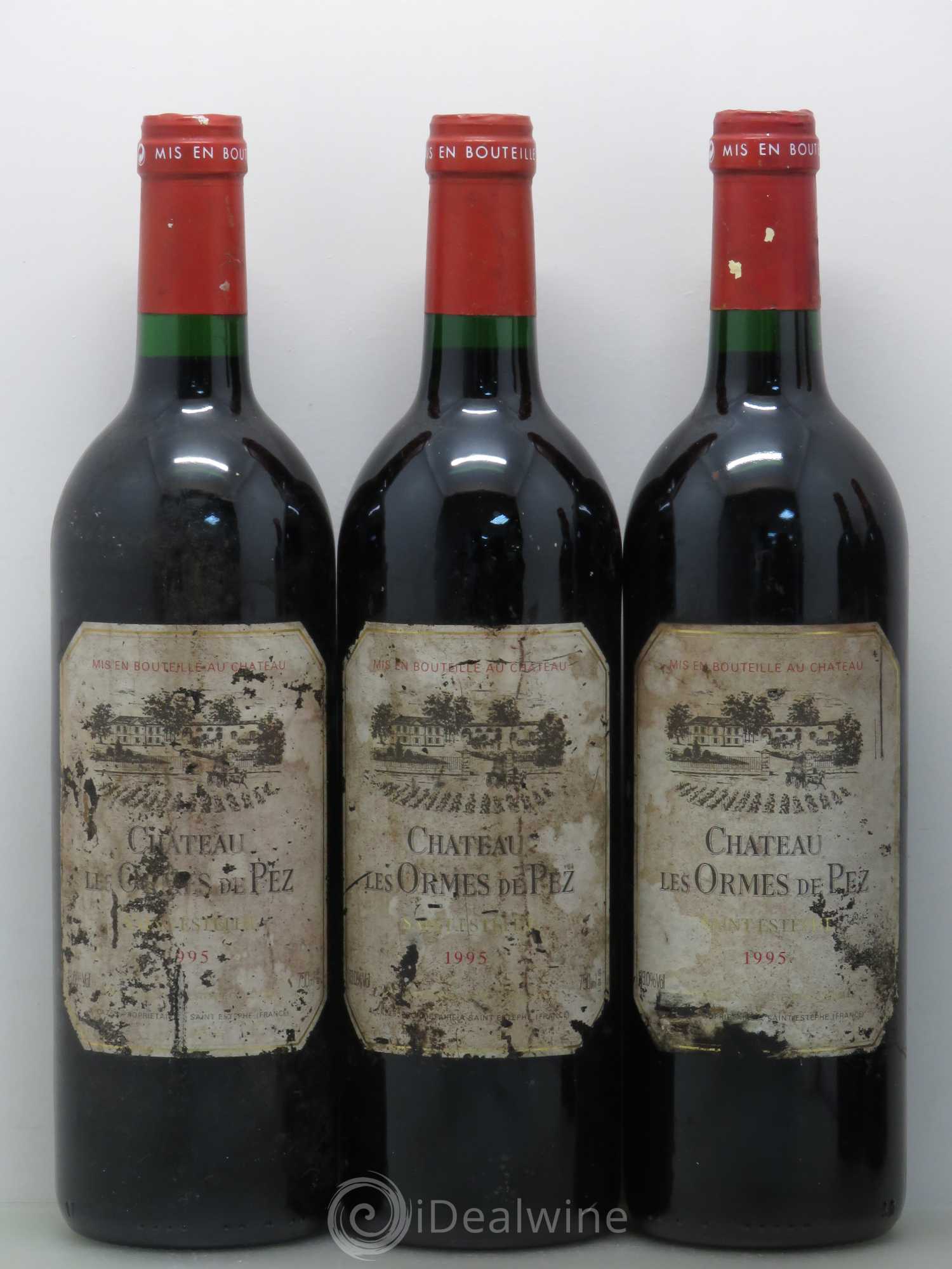 Château les Ormes de Pez 1995 - Posten von 5 Flaschen - 1
