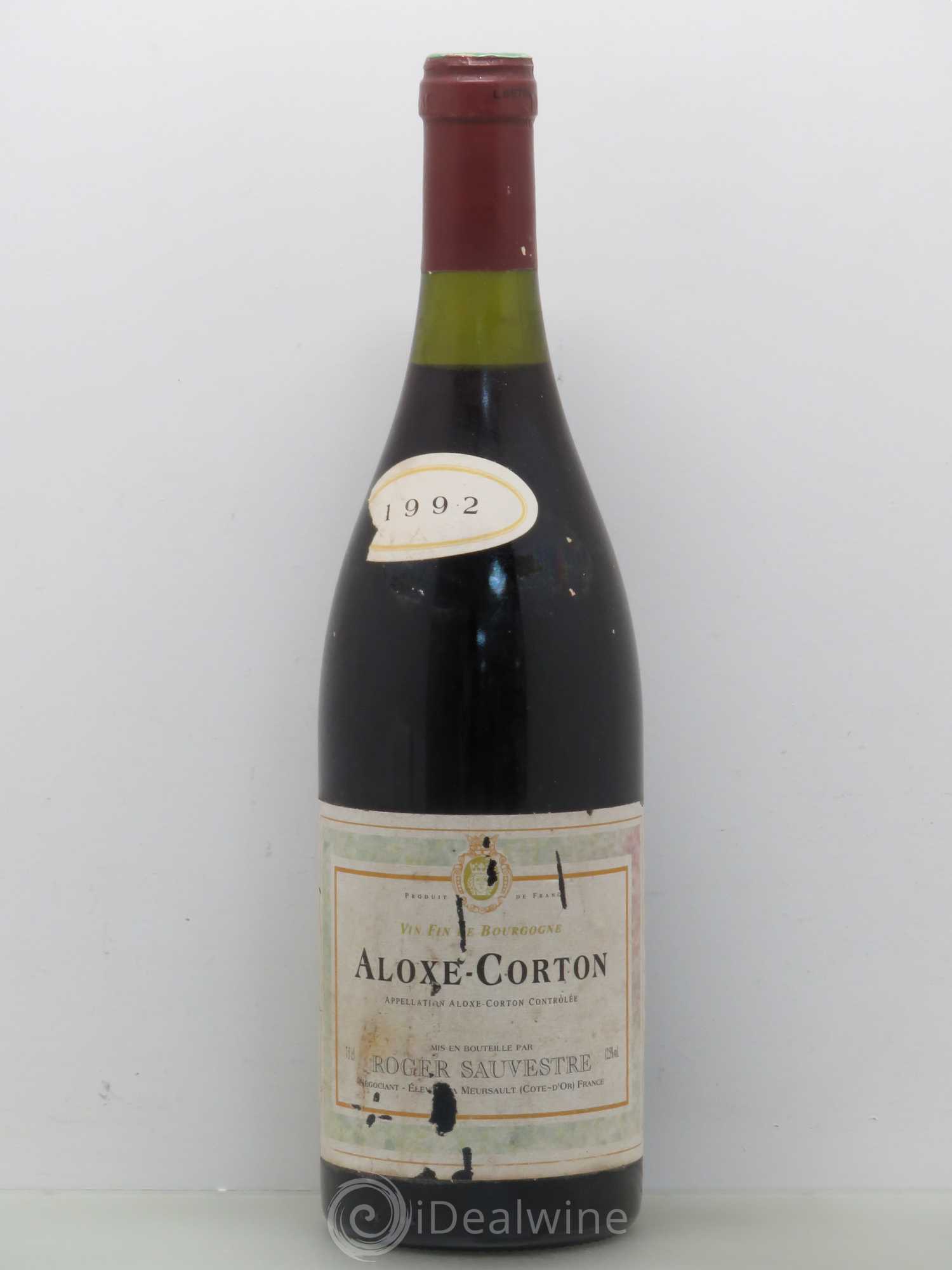 Aloxe-Corton R Sauvestre 1992 - Lot de 1 bouteille - 0