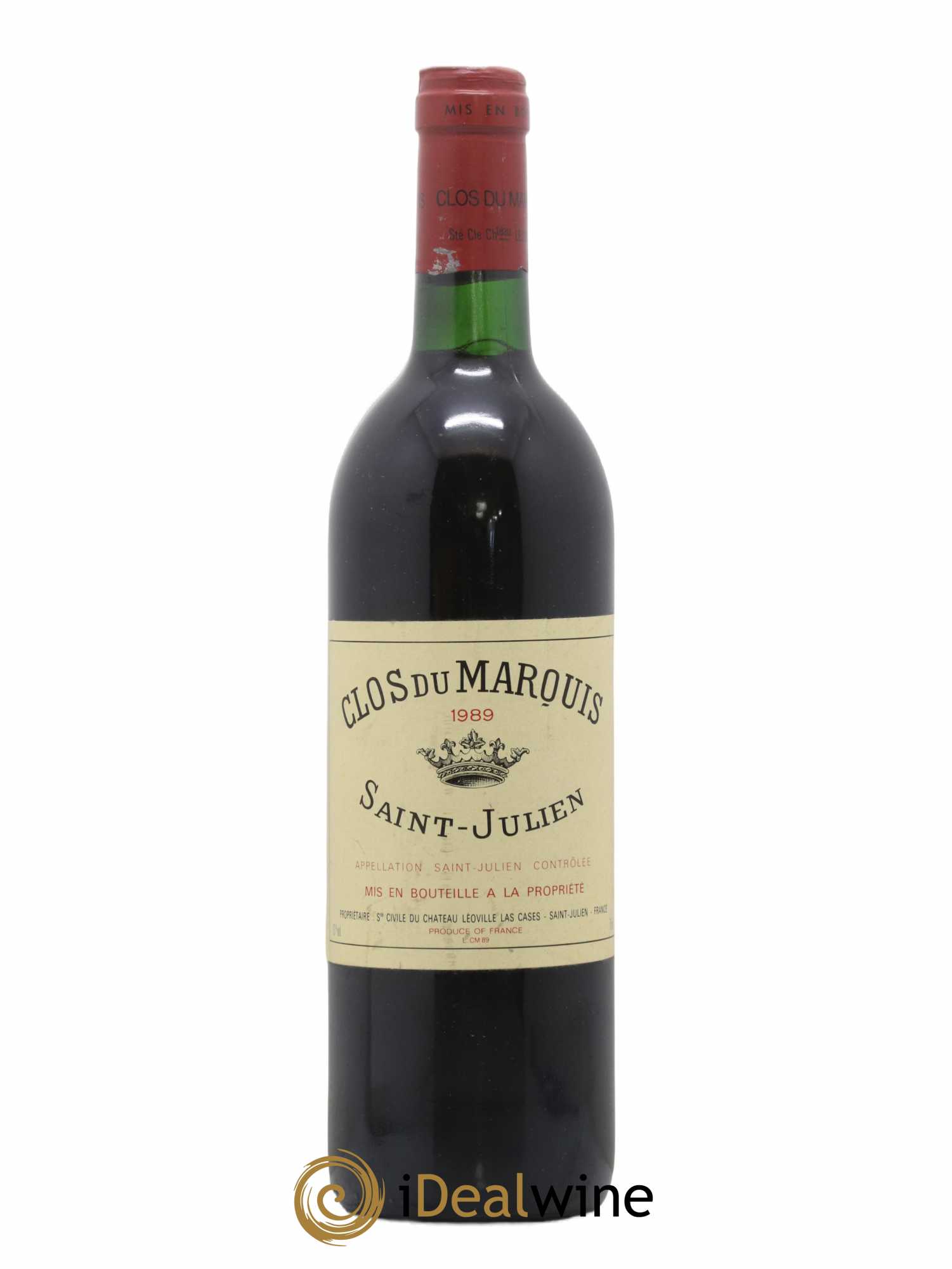 Clos du Marquis 1989 - Lot de 1 bouteille - 0