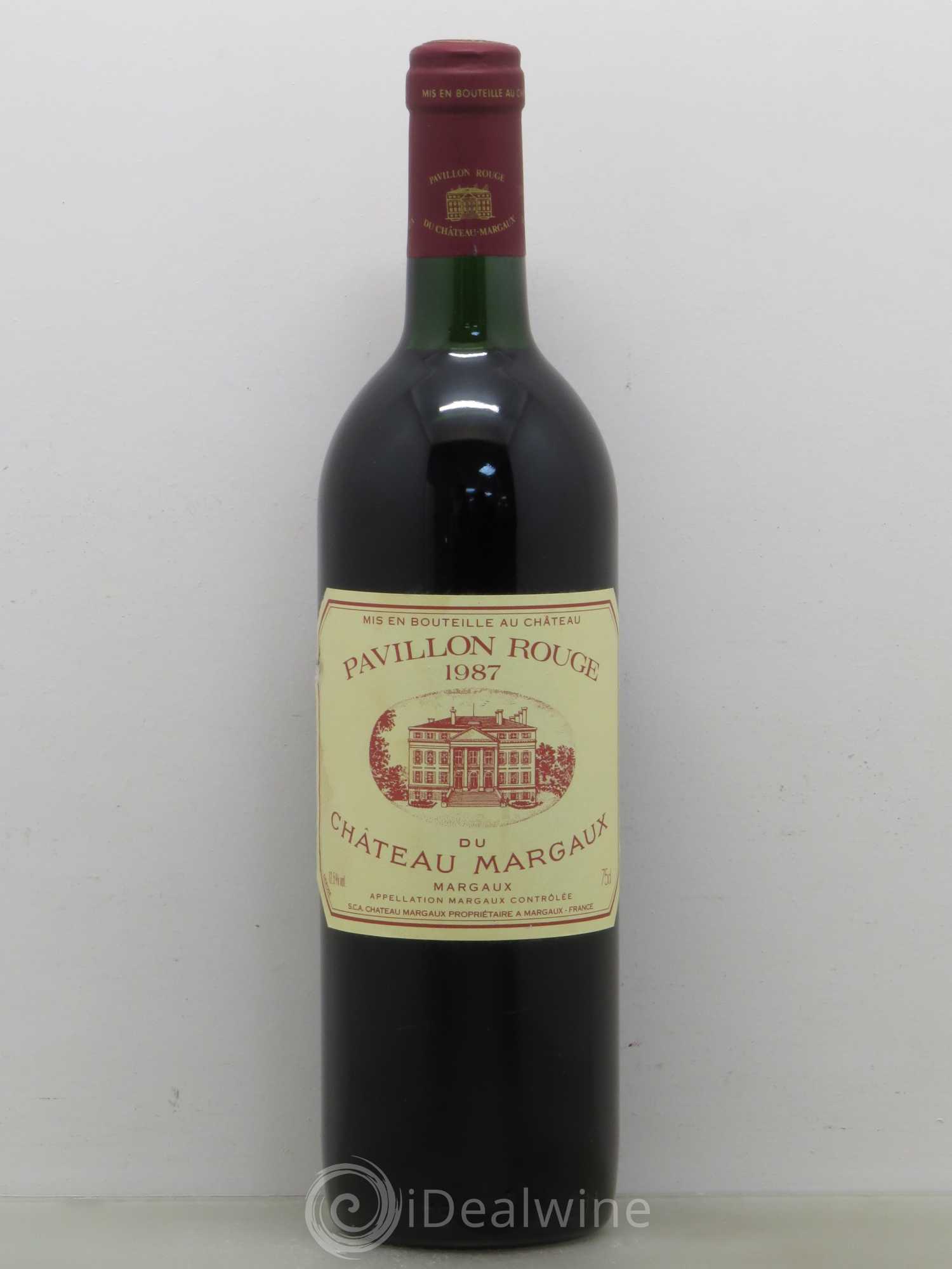 Pavillon Rouge du Château Margaux Second Vin 1987 - Lot de 1 bouteille - 0