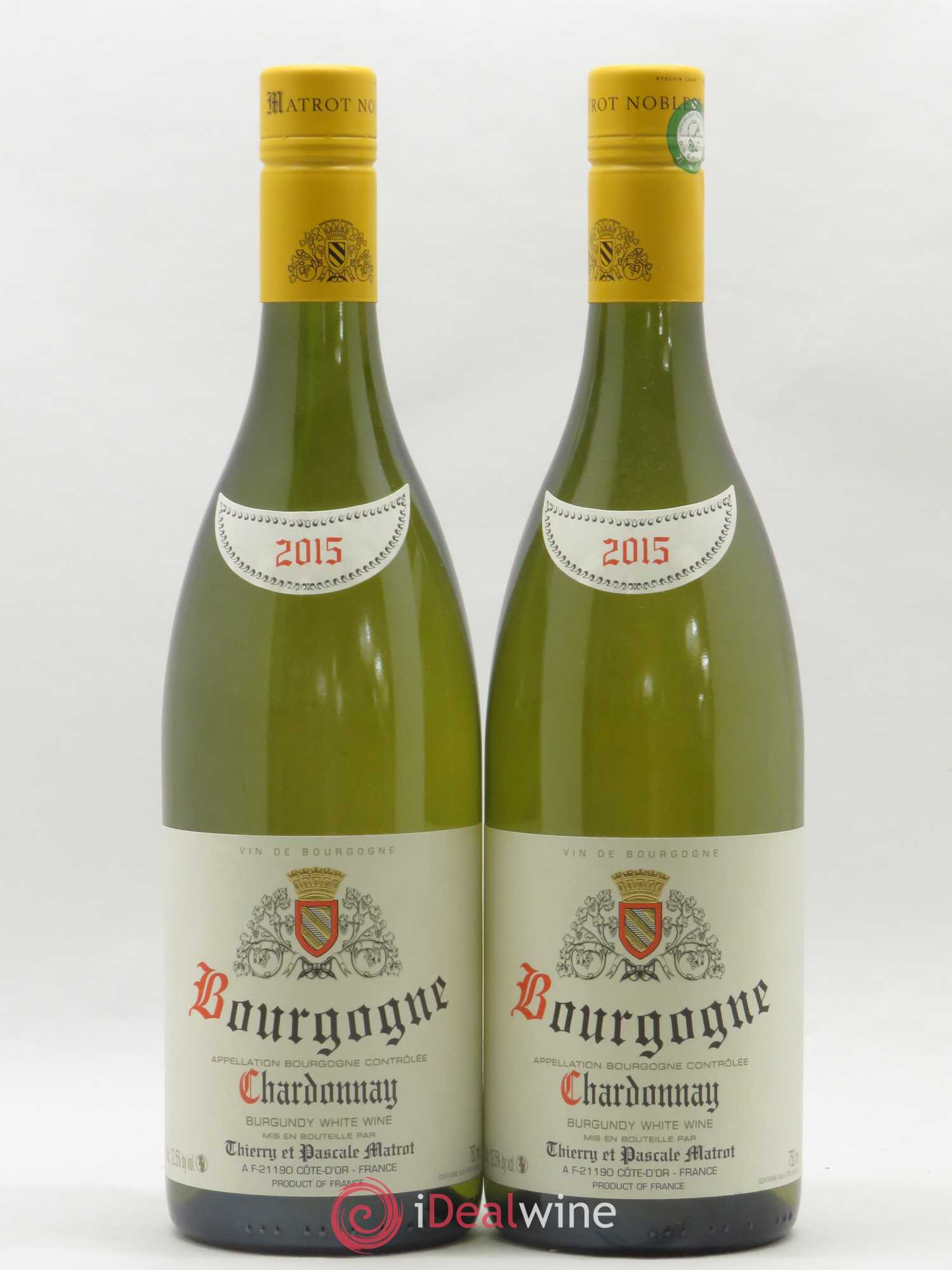 Bourgogne Domaine Matrot (sans prix de réserve) 2015 - Posten von 2 Flaschen - 0