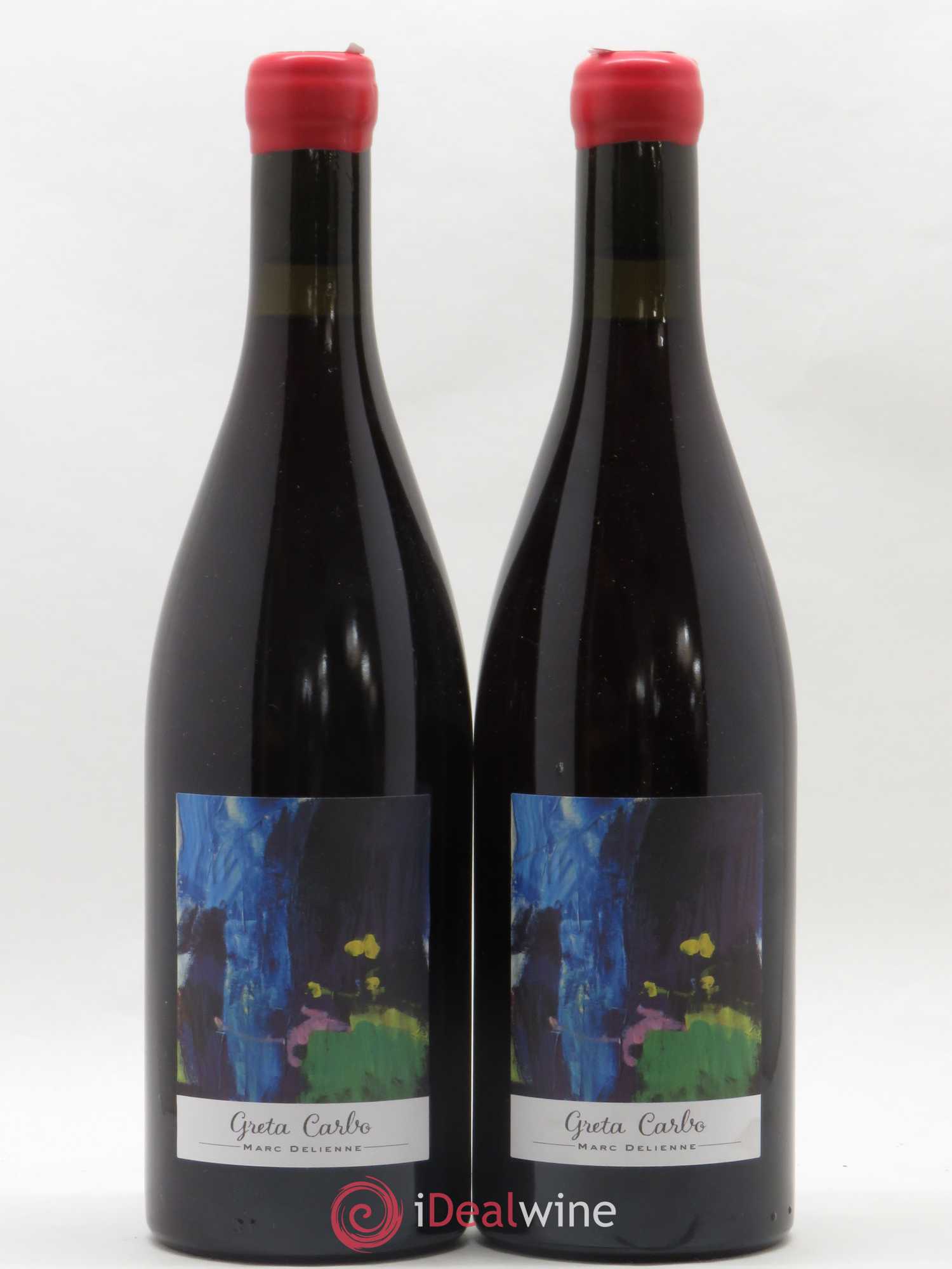 Fleurie Greta Carbo Marc Delienne 2017 - Lot de 2 bouteilles - 0
