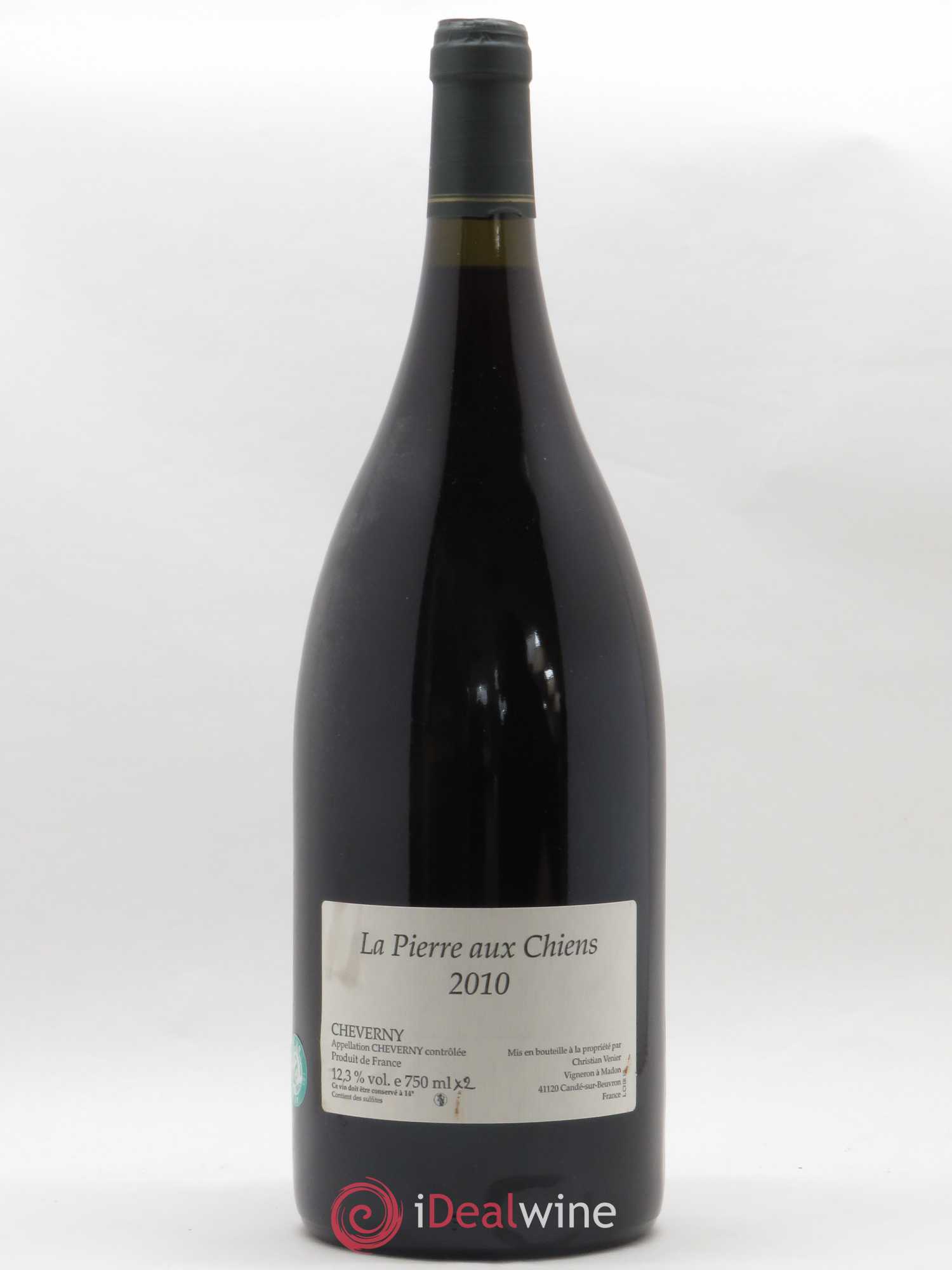 Cheverny La Pierre Aux Chiens Christian Venier 2010 - Posten von 1 Magnum - 0