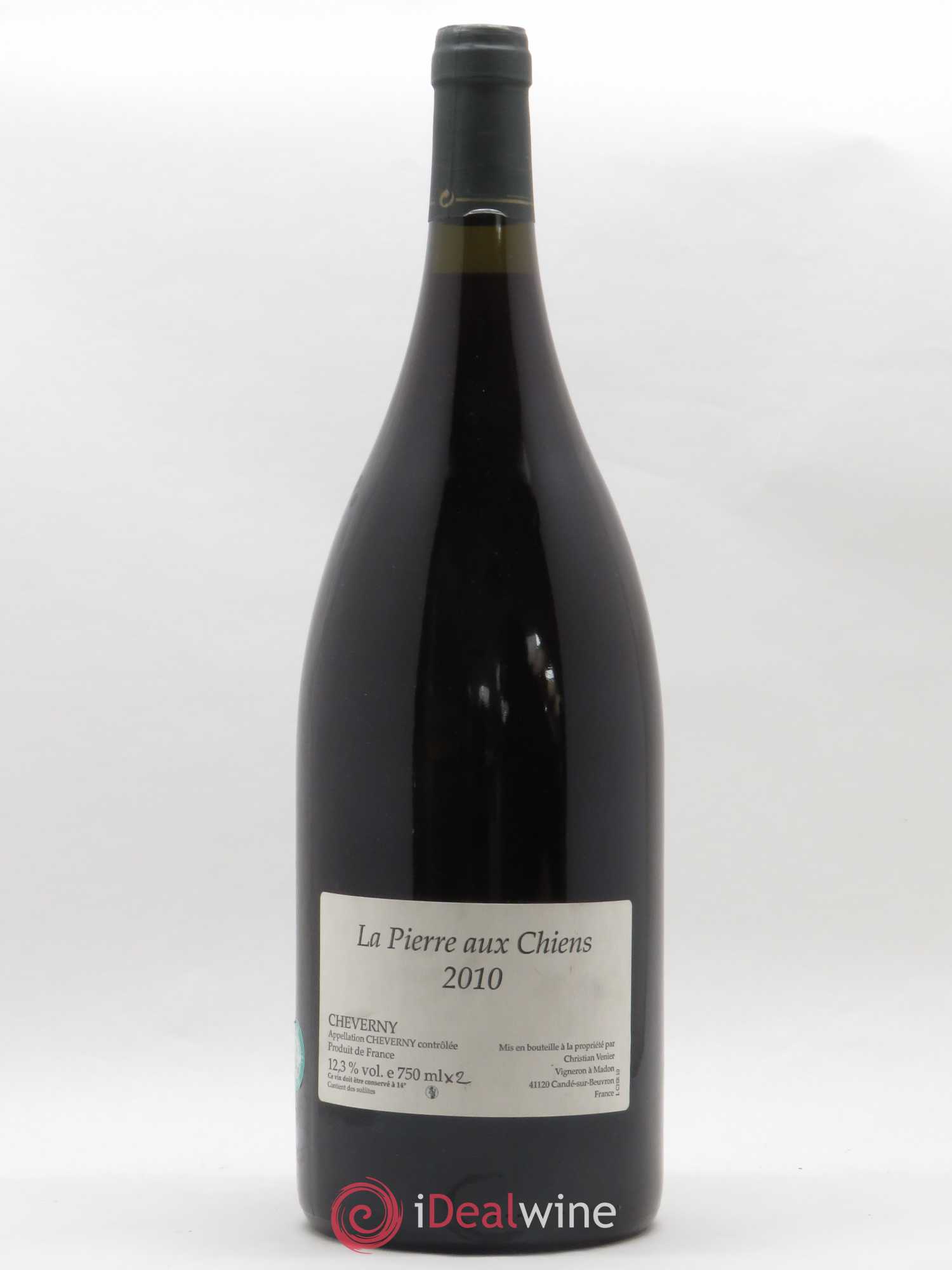 Cheverny La Pierre Aux Chiens Christian Venier 2010 - Posten von 1 Magnum - 0