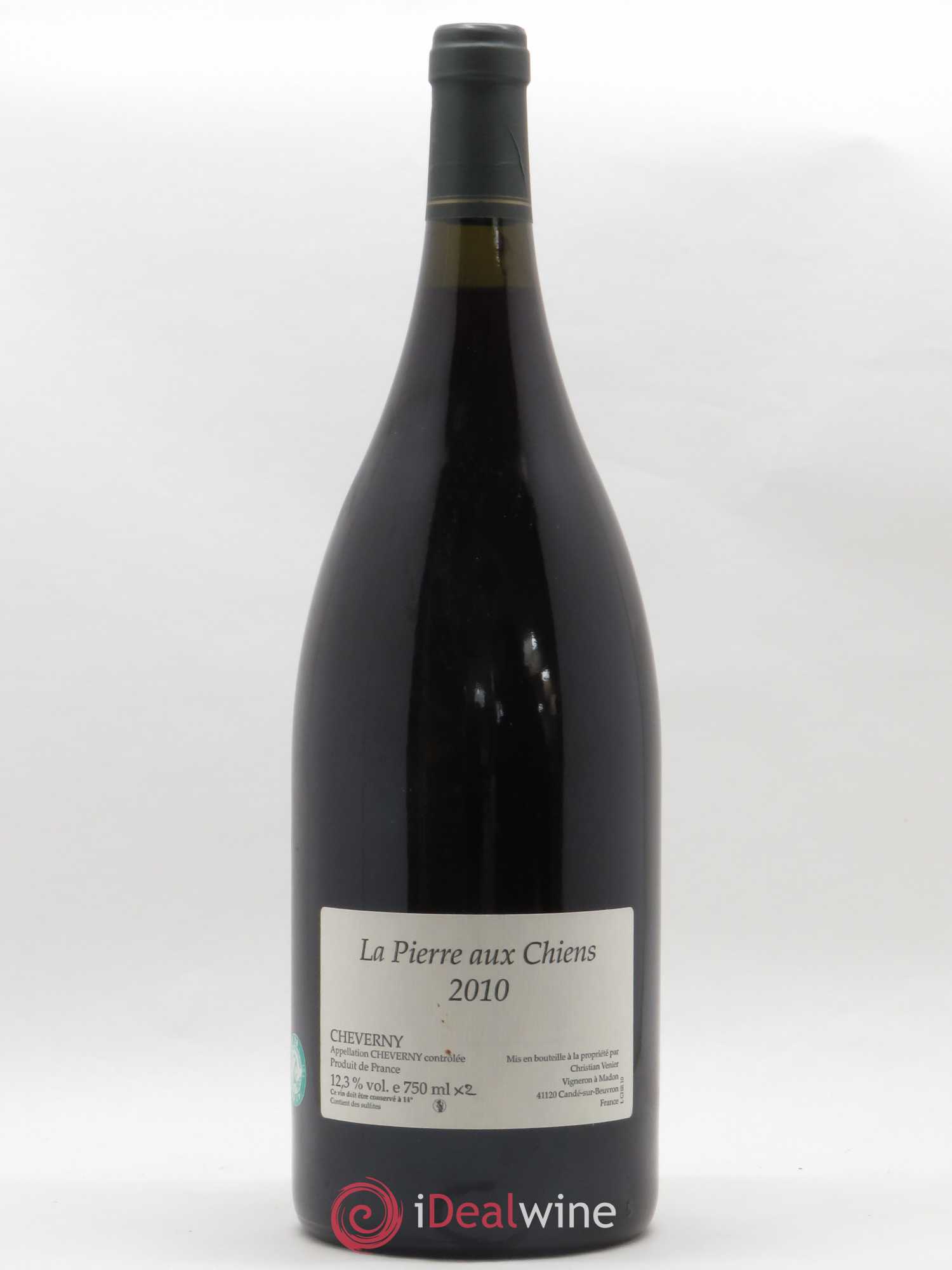 Cheverny La Pierre Aux Chiens Christian Venier 2010 - Posten von 1 Magnum - 0