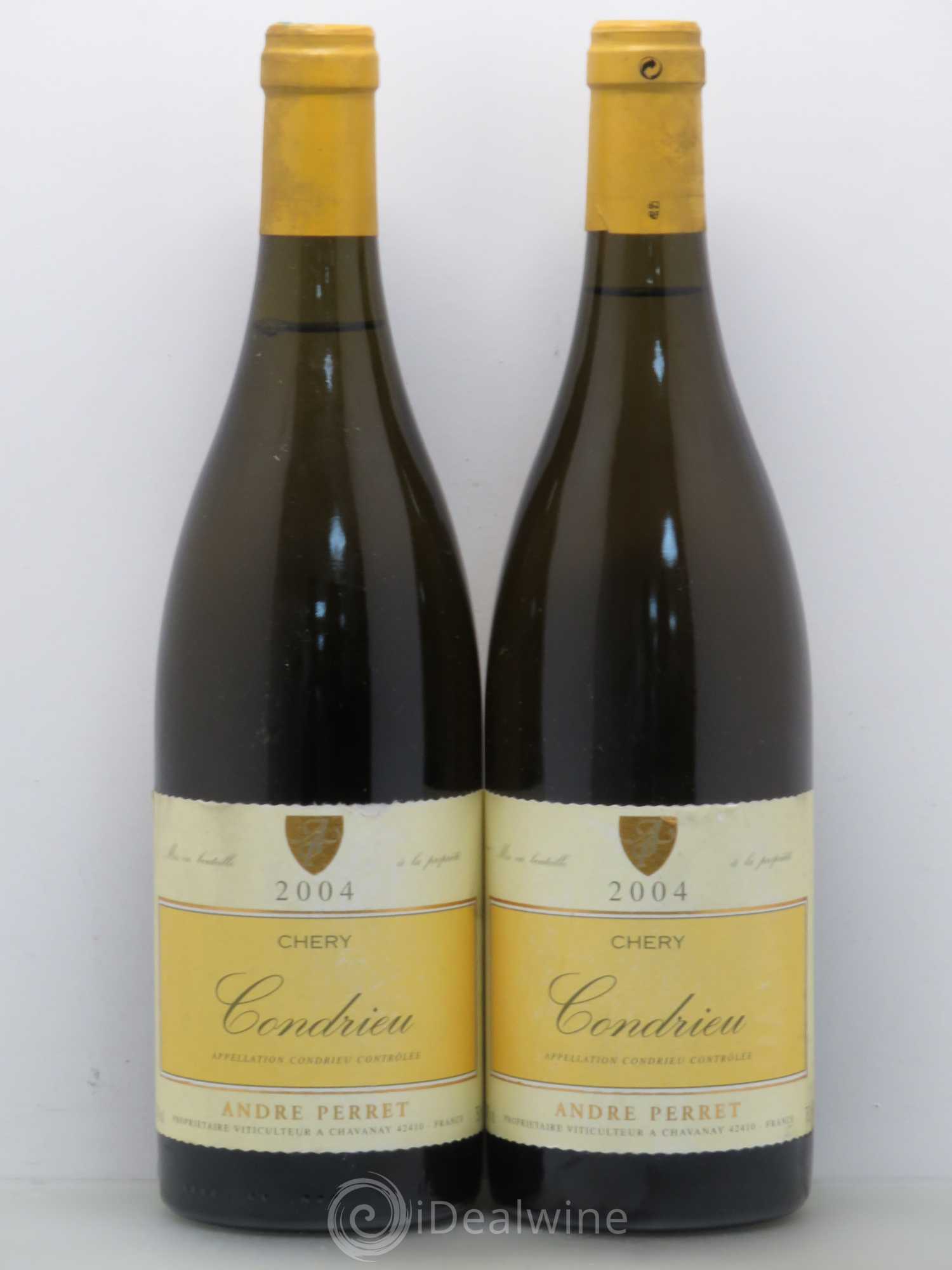 Condrieu Chery André Perret 2004 - Lot de 2 bouteilles - 0