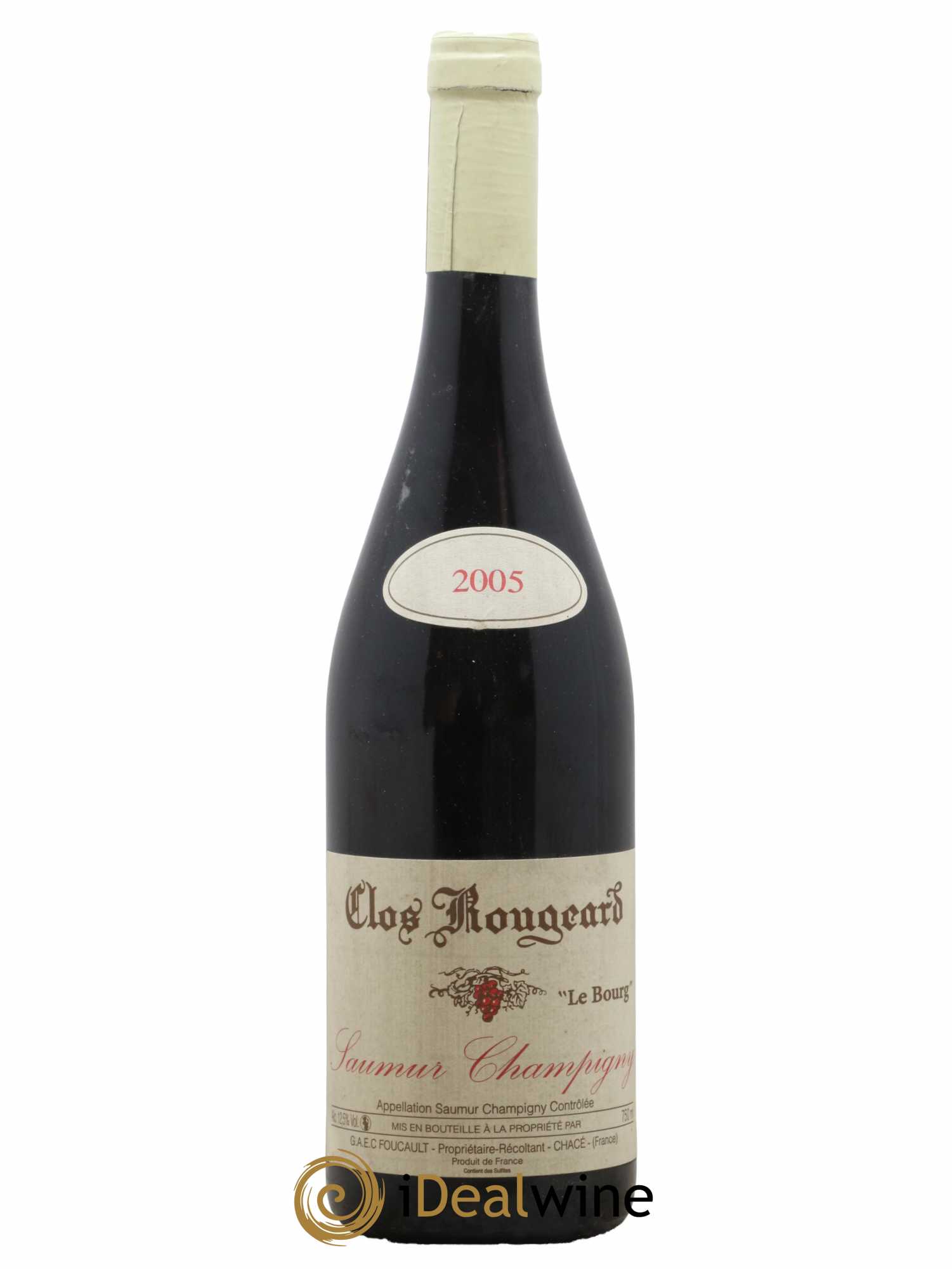Saumur-Champigny Le Bourg Clos Rougeard 2005 - Lot de 1 bouteille - 0