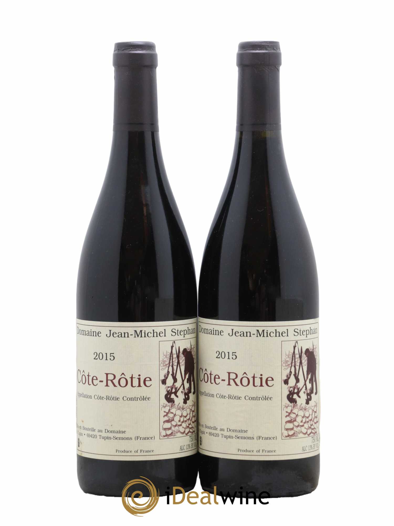 Côte-Rôtie Jean-Michel Stephan 2015 - Lot de 2 bouteilles - 0