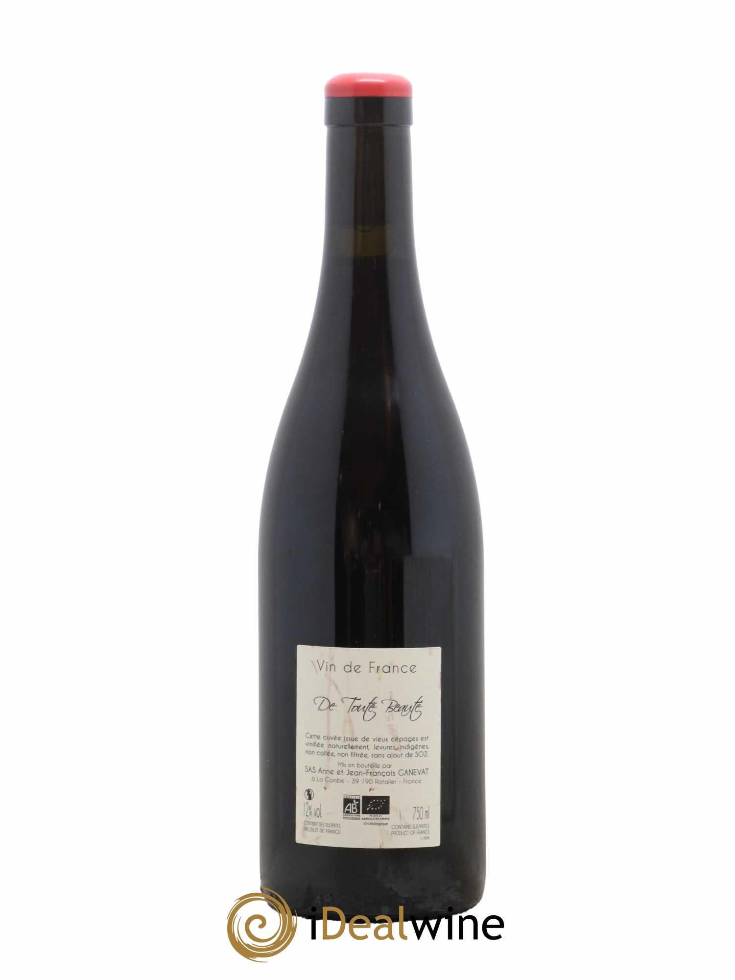 Vin de France De Toute Beauté Ganevat (Domaine) 2018 - Lot de 1 bouteille - 1