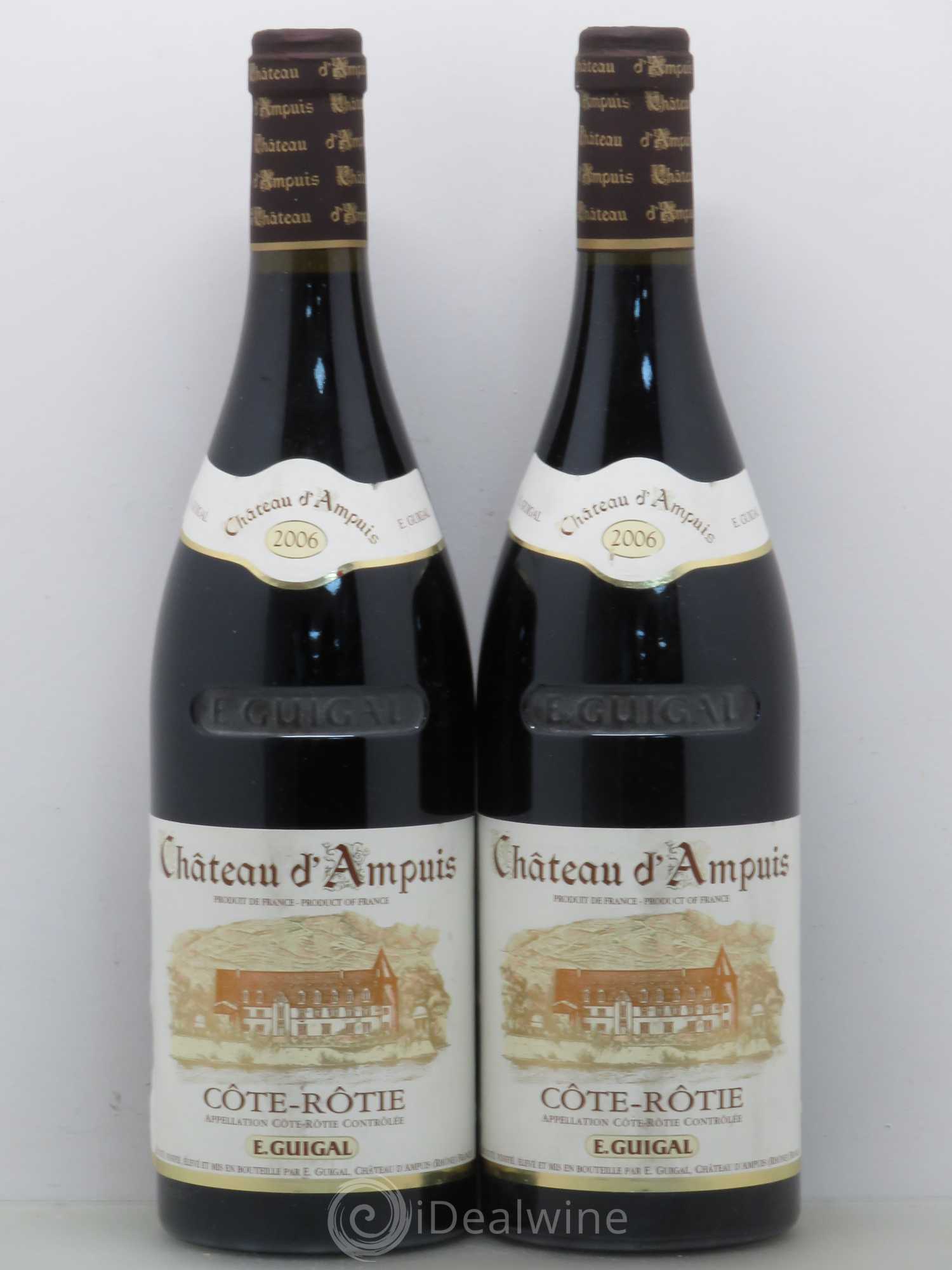 Côte-Rôtie Château d'Ampuis Guigal 2006 - Lot de 2 bouteilles - 0
