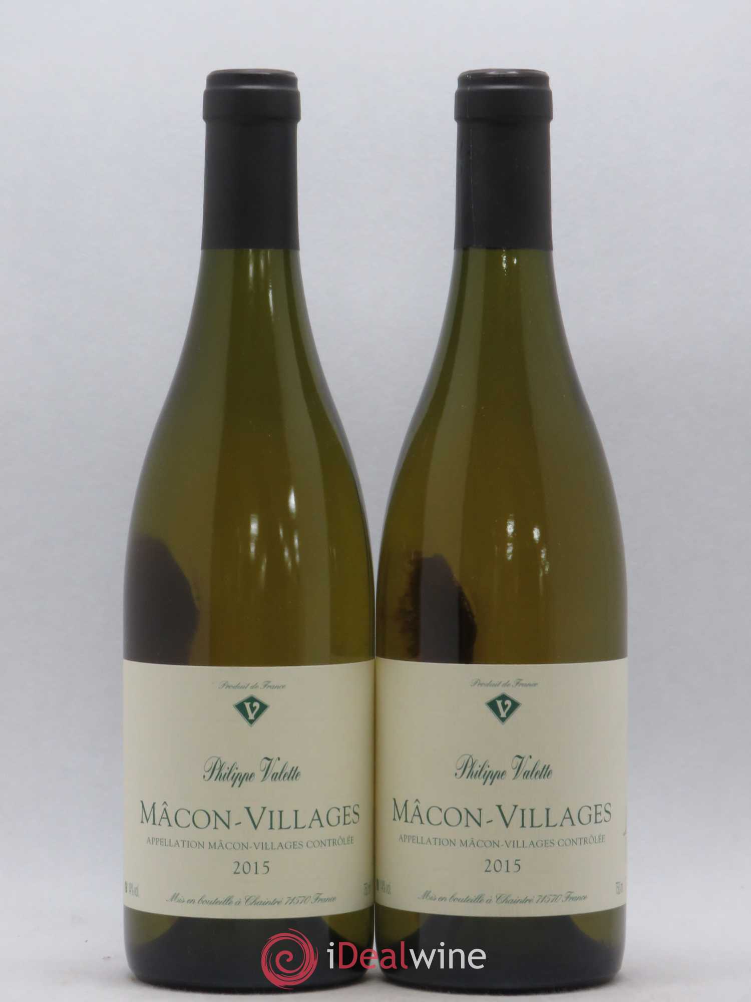 Mâcon-Villages Valette (Domaine) 2015 - Lot de 2 bouteilles - 0