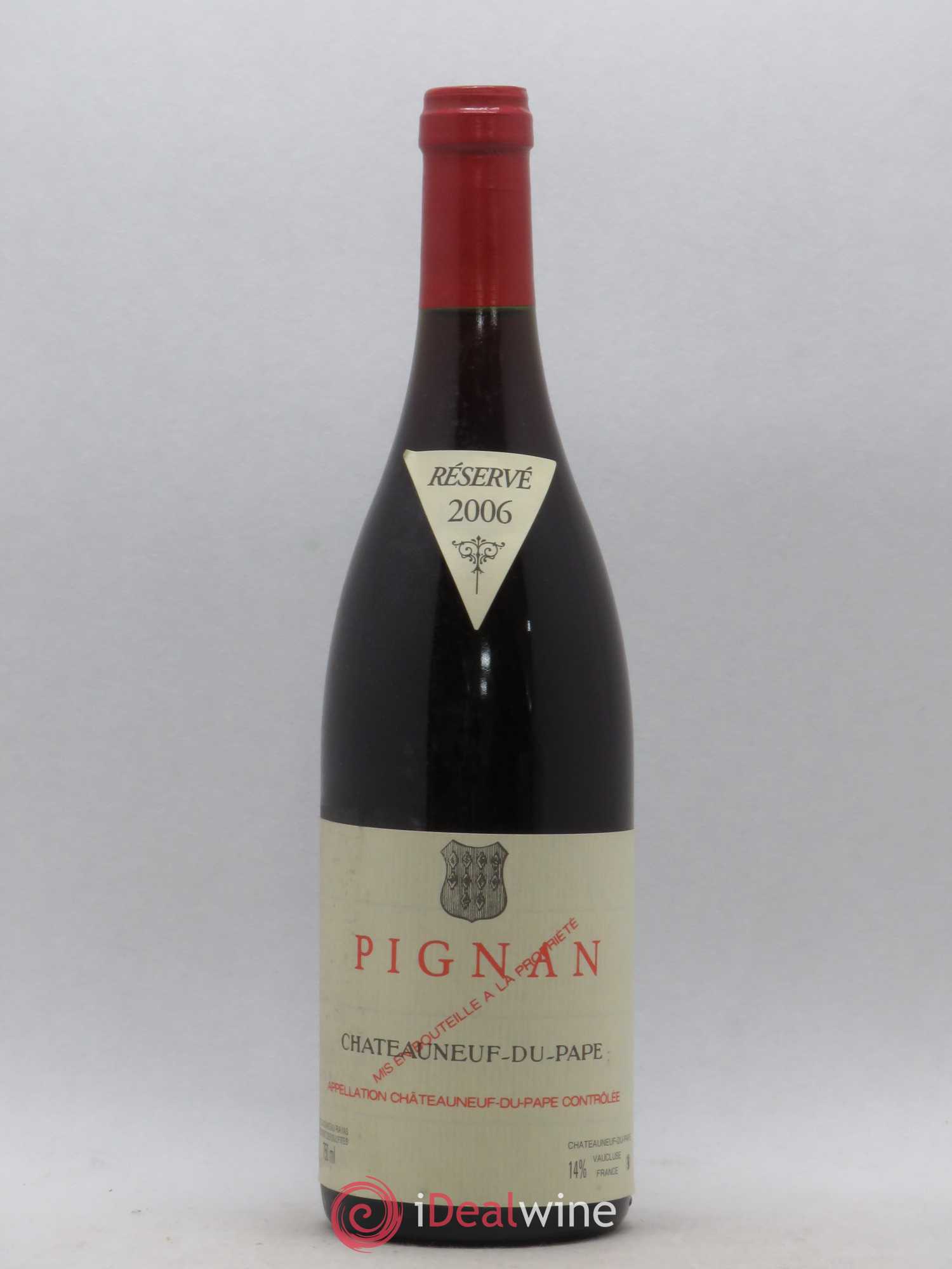 Châteauneuf-du-Pape Pignan Emmanuel Reynaud 2006 - Lot de 1 bouteille - 0
