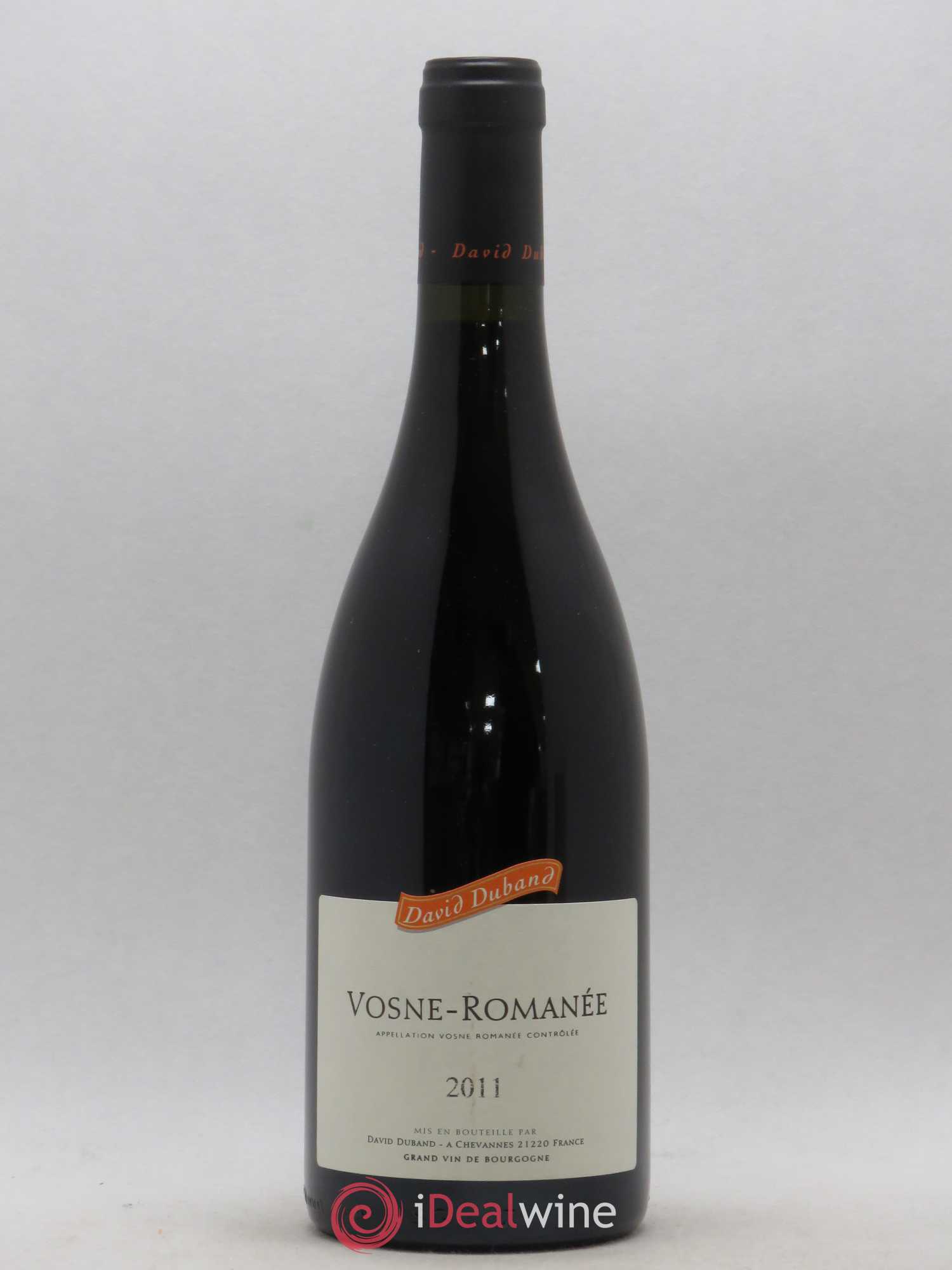 Vosne-Romanée David Duband (Domaine) 2011 - Lot de 1 bouteille - 0