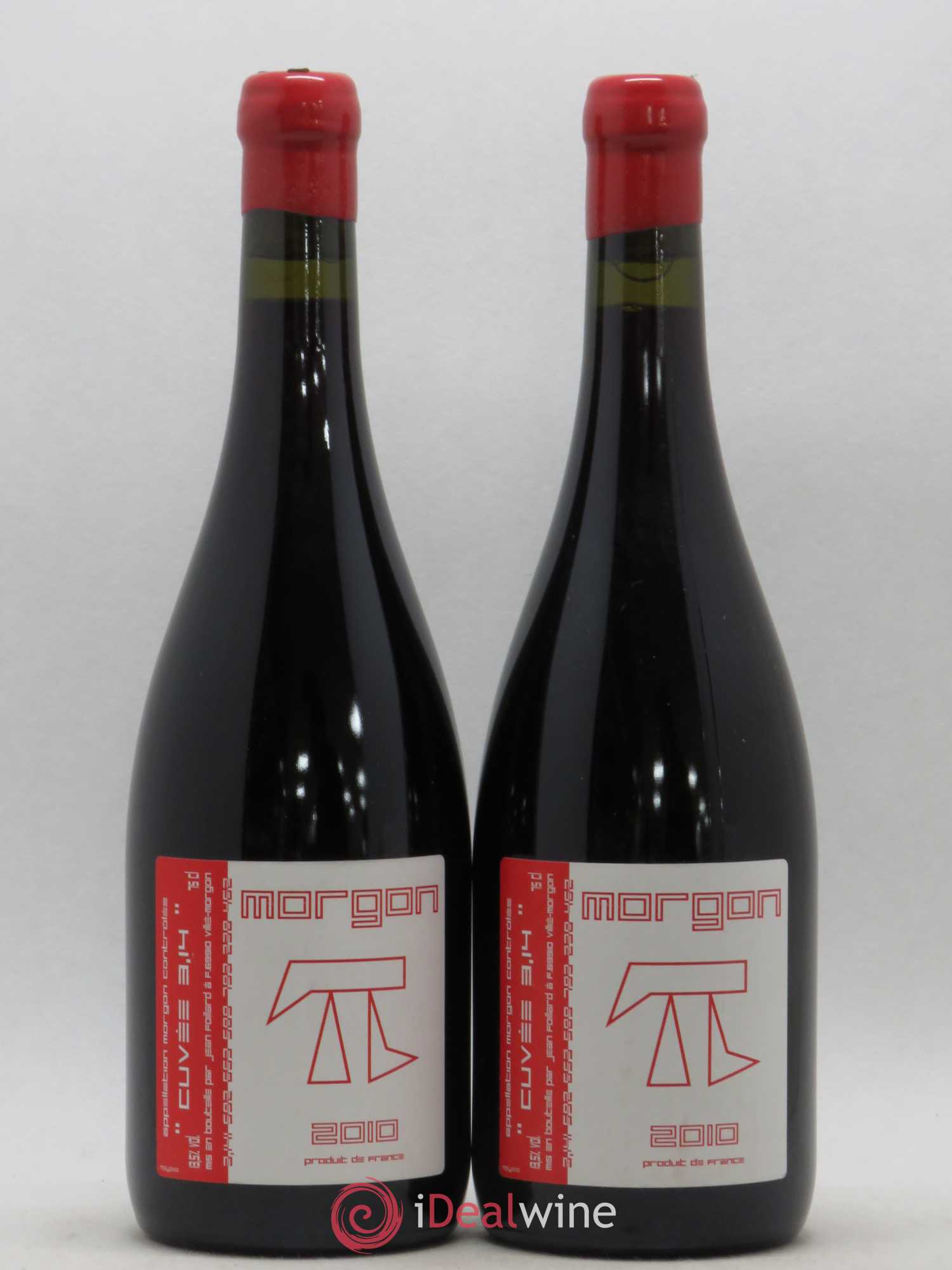 Morgon 3.14 Jean Foillard 2010 - Lot de 2 bouteilles - 0