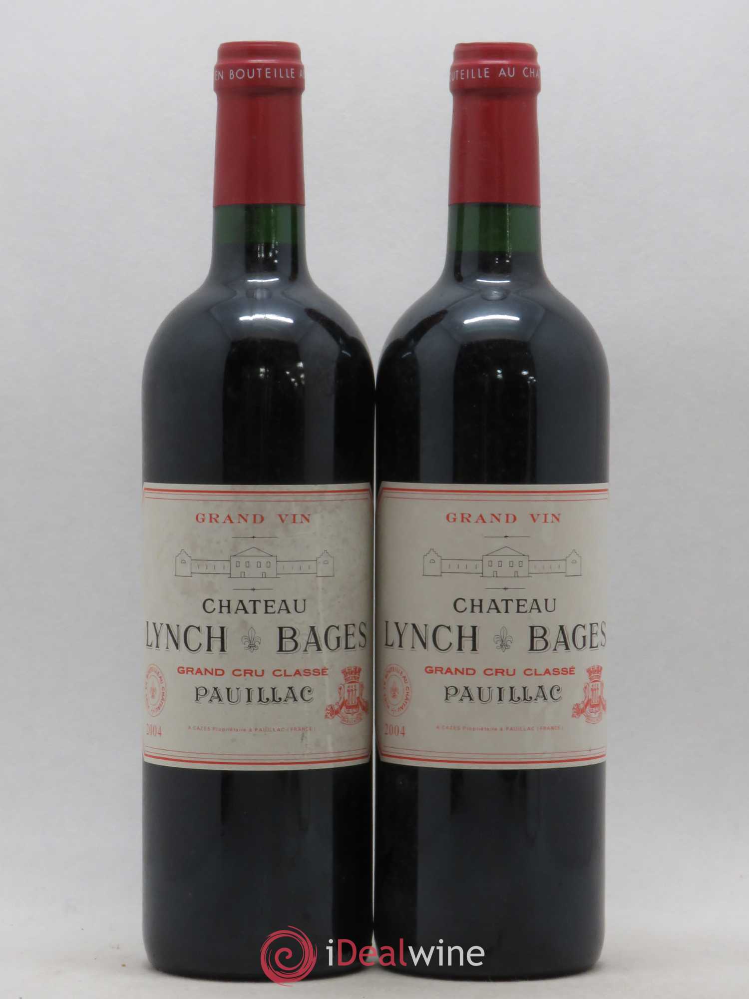 Château Lynch Bages 5ème Grand Cru Classé 2004 - Lot de 2 bouteilles - 0