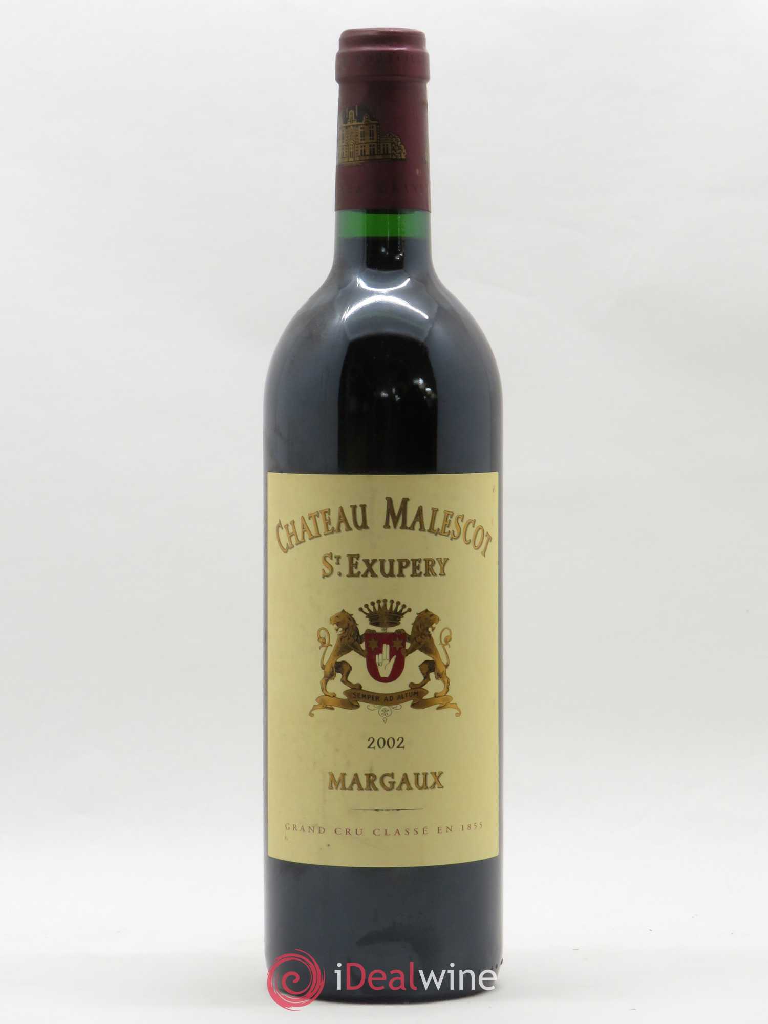 Château Malescot Saint-Exupéry 3ème Grand Cru Classé 2002 - Lot de 1 bouteille - 0
