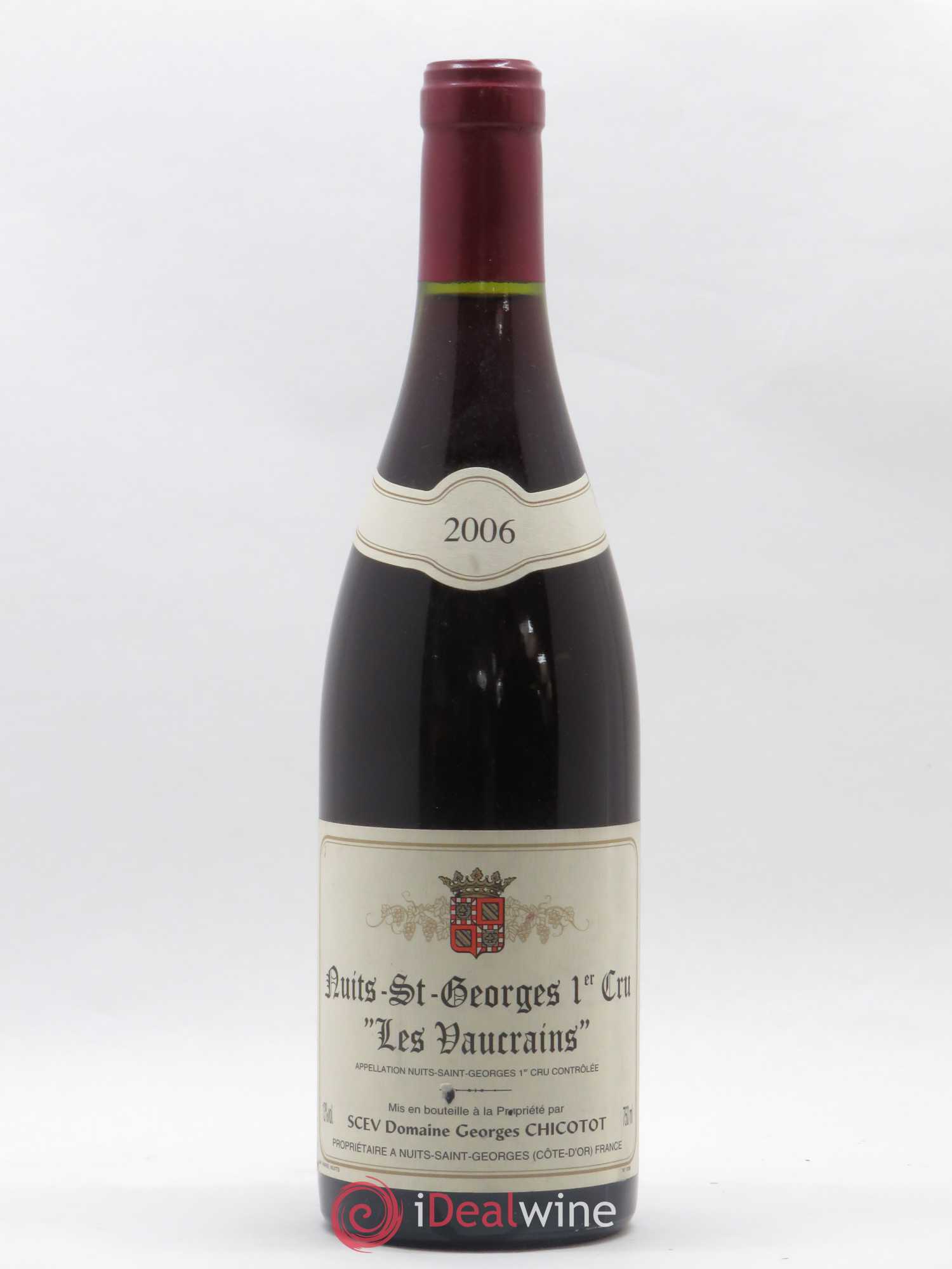 Nuits-Saint-Georges 1er Cru Les Vaucrains Chicotot 2006 - Lot de 1 bouteille - 0