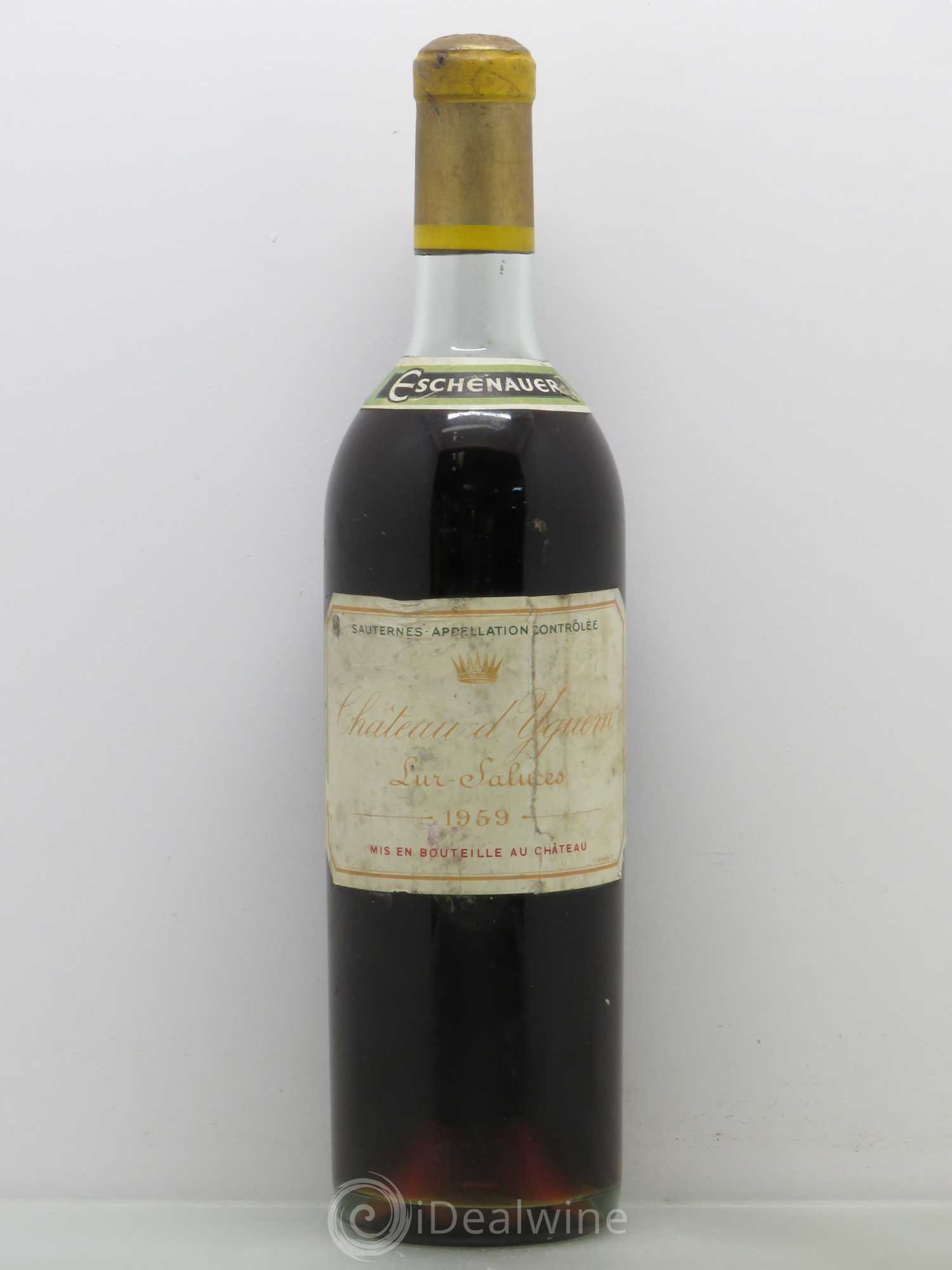 Château d' Yquem 1er Cru Classé Supérieur 1959 - Lotto di 1 bottiglia - 0