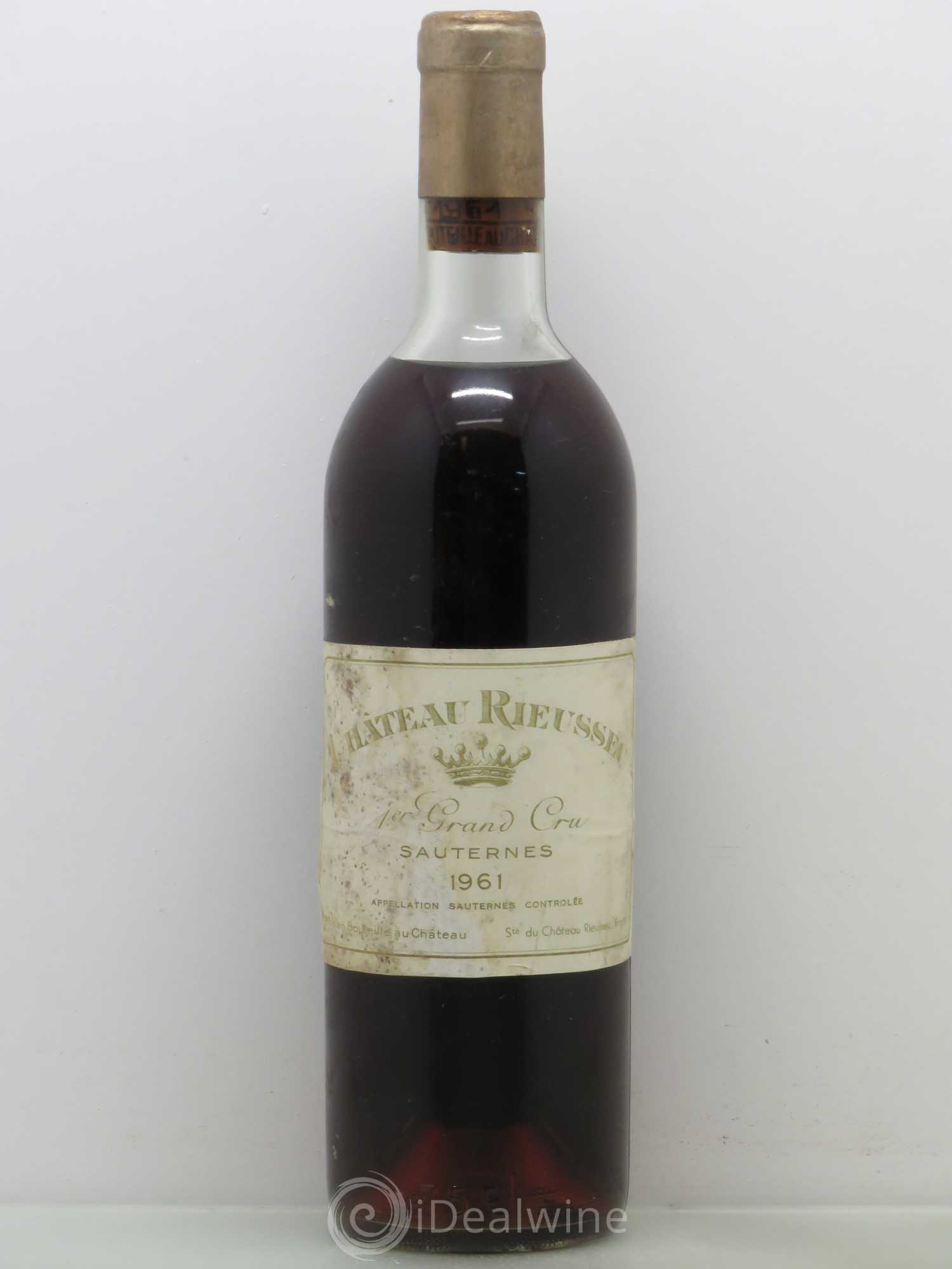 Château Rieussec 1er Grand Cru Classé 1961 - Lotto di 1 bottiglia - 0
