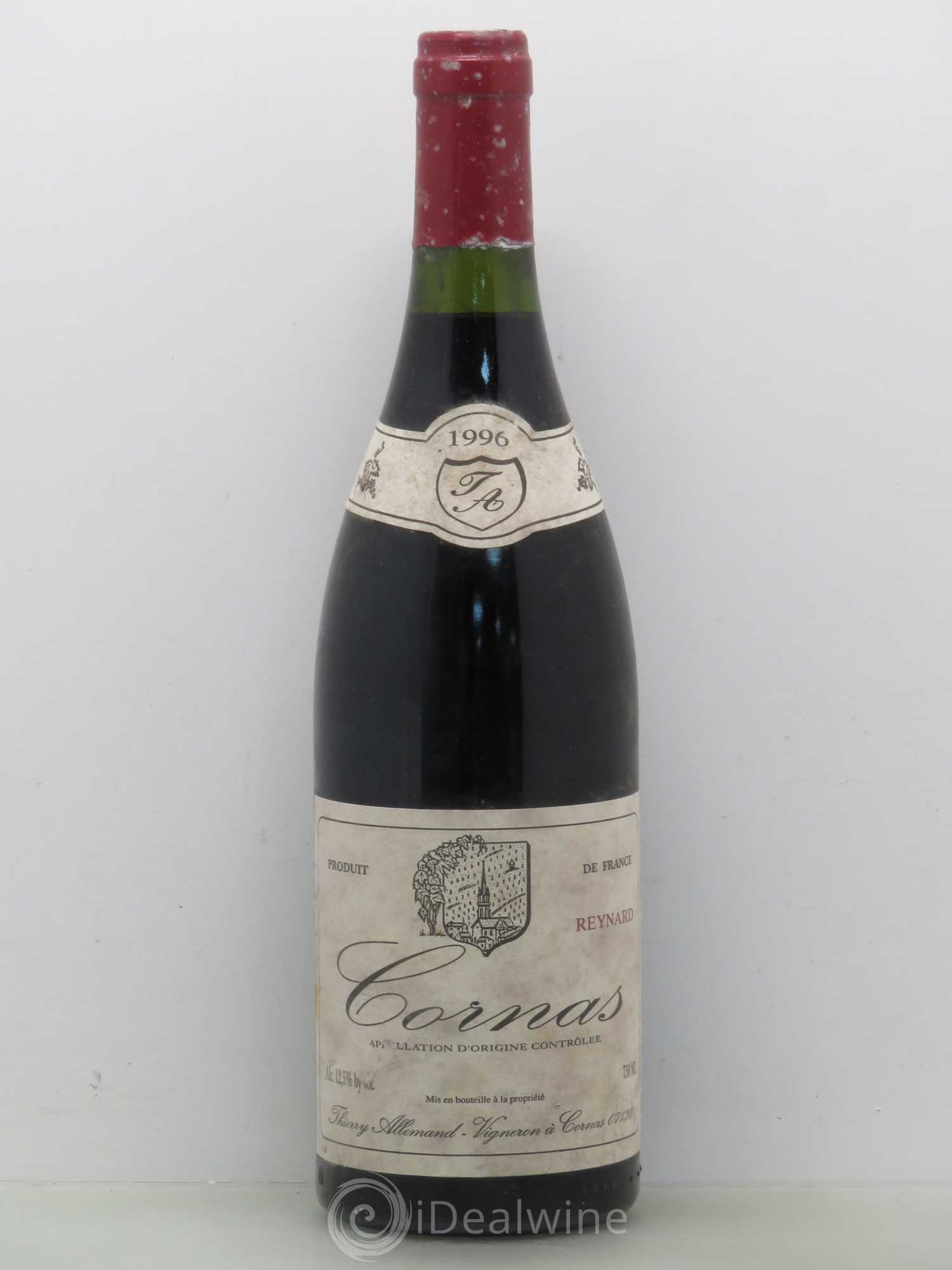 Cornas Reynard Thierry Allemand 1996 - Lot de 1 bouteille - 0