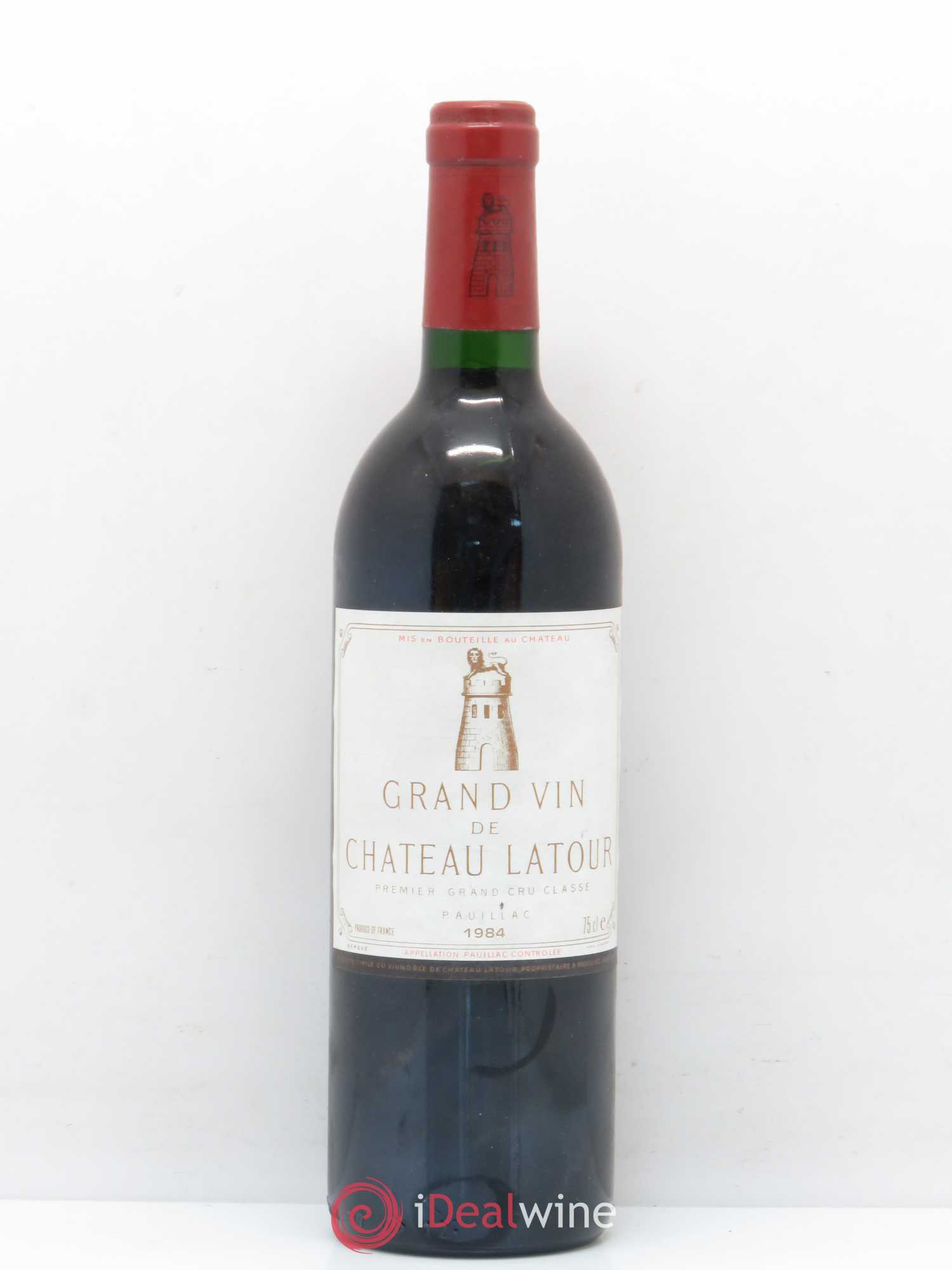 Château Latour 1er Grand Cru Classé 1984 - Lot de 1 bouteille - 0