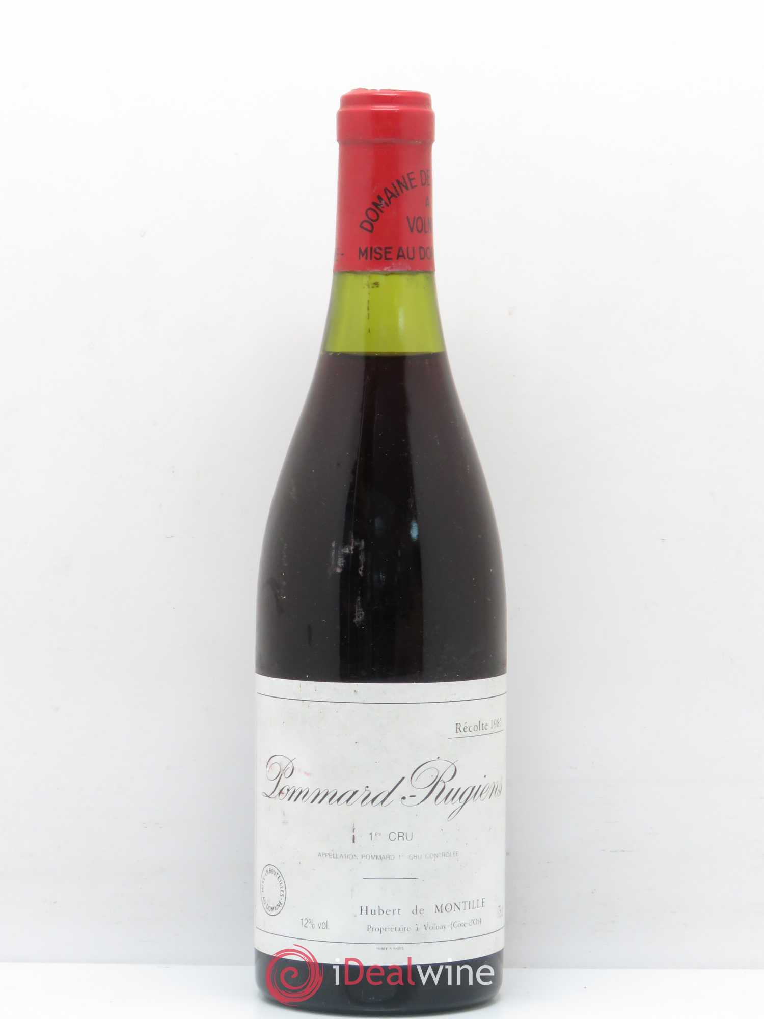 Pommard 1er Cru Les Rugiens-bas De Montille (Domaine) 1985 - Lot de 1 bouteille - 0