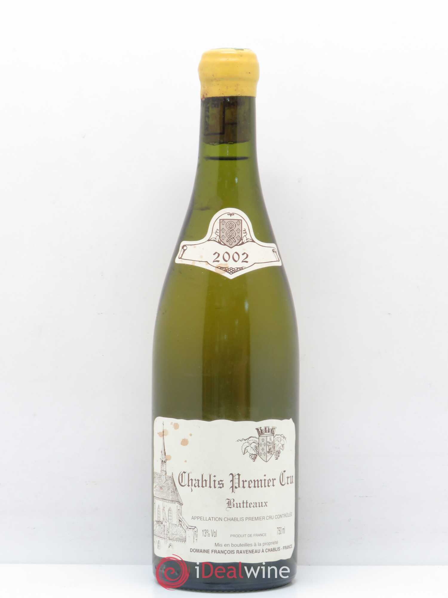 Chablis 1er Cru Butteaux Raveneau (Domaine) 2002 - Lot de 1 bouteille - 0