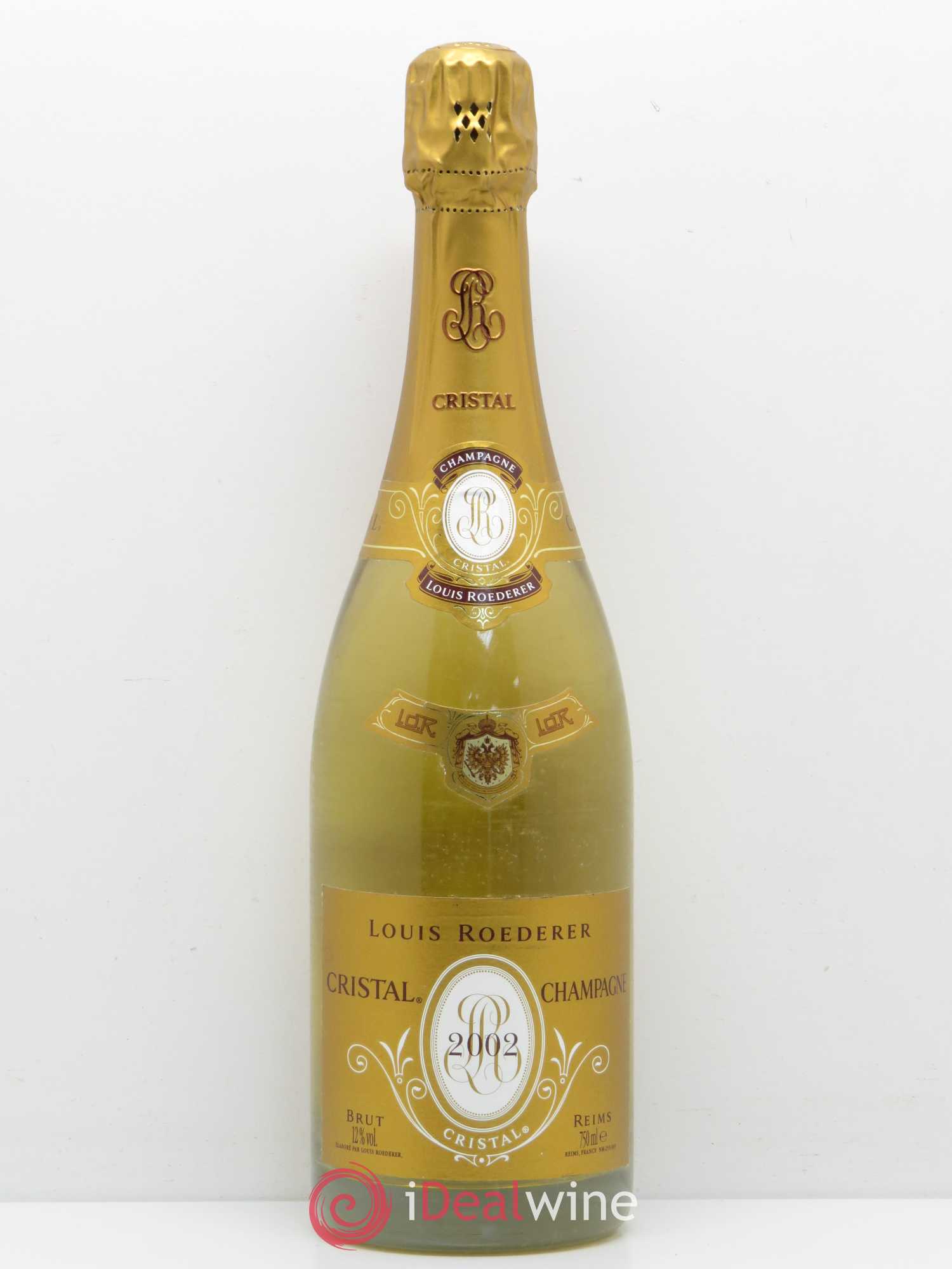 Cristal Louis Roederer 2002 - Lot de 1 bouteille - 0