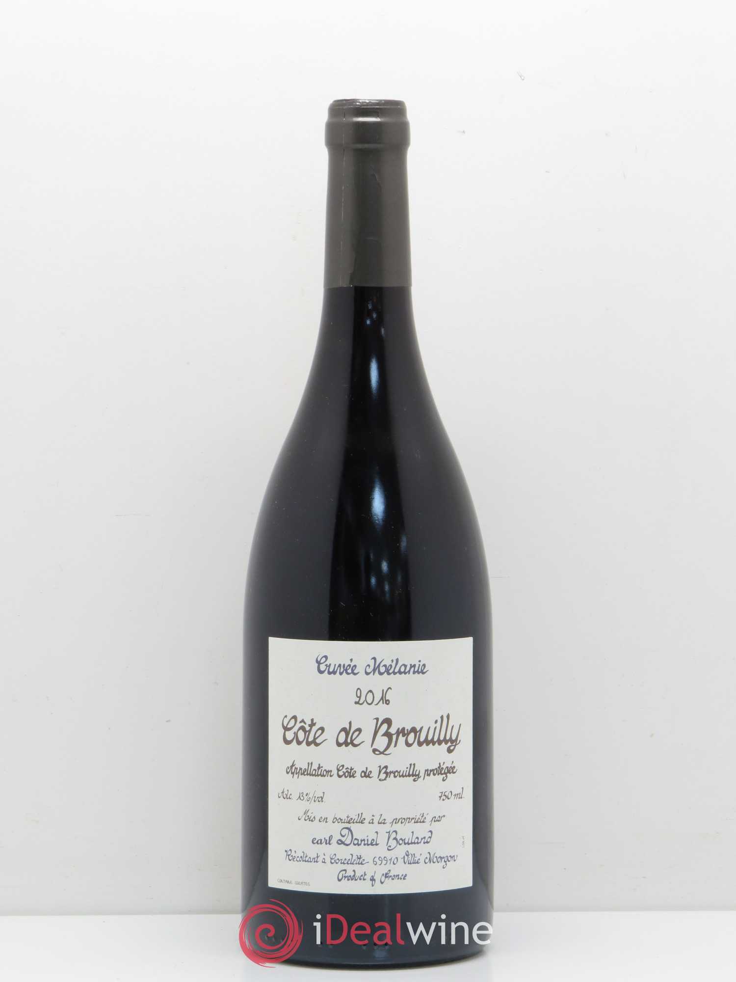 Côte de Brouilly Melanie Domaine Bouland 2016 - Posten von 1 Flasche - 0