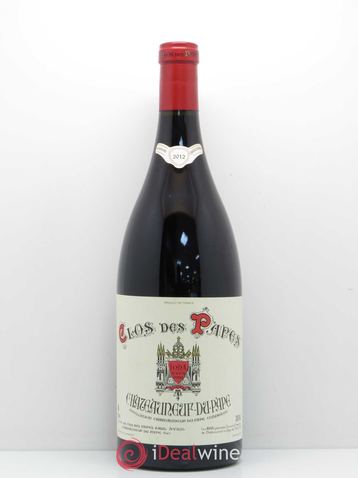 Châteauneuf-du-Pape Clos des Papes - Paul Avril 2012 - Lot de 1 jeroboam - 0