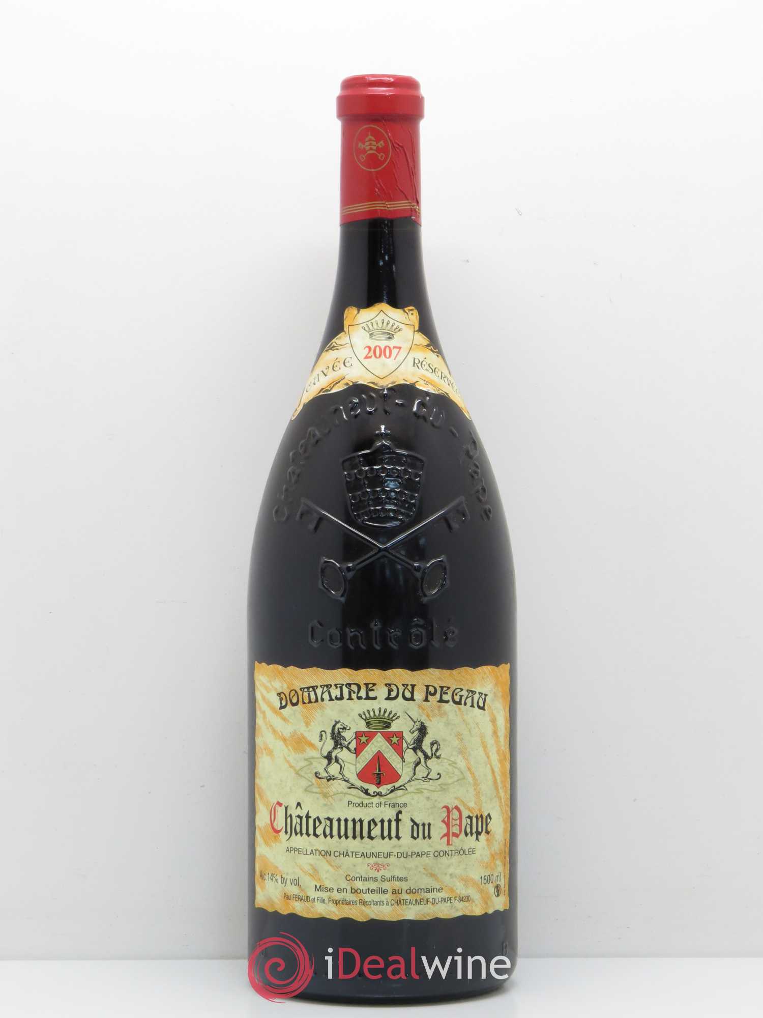 Châteauneuf-du-Pape Domaine du Pégau Cuvée Réservée Paul et Laurence Féraud 2007 - Lot de 1 magnum - 0