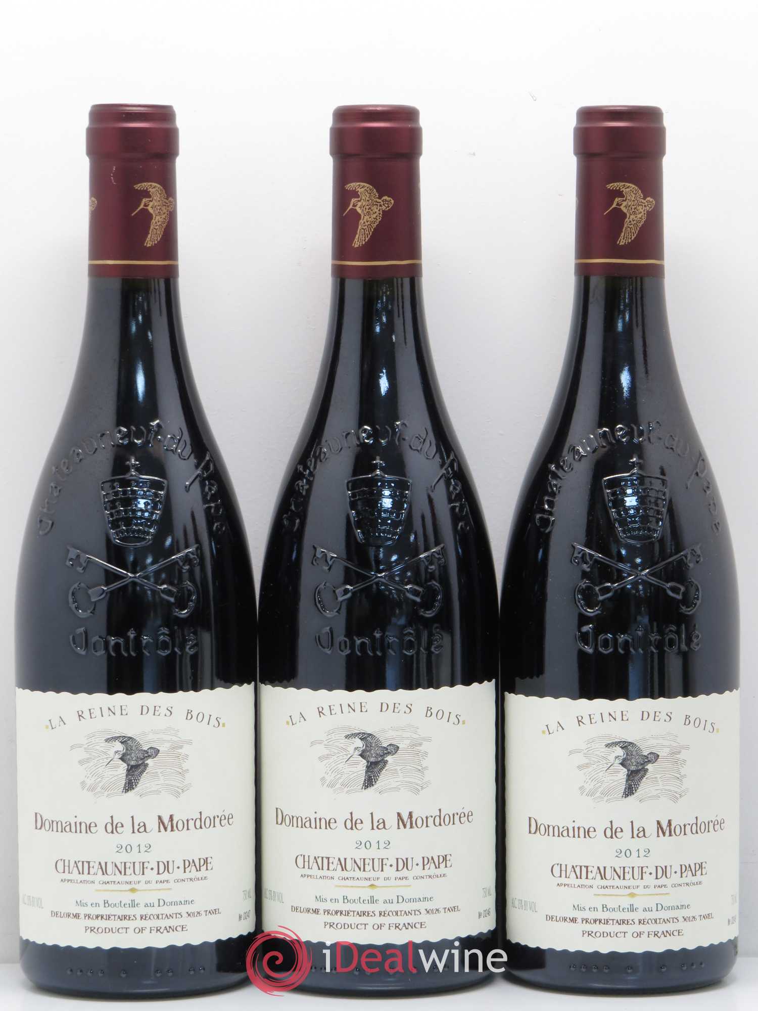 Châteauneuf-du-Pape Cuvée de la Reine des Bois La Mordorée (Domaine de) 2012 - Lot de 6 bouteilles - 2