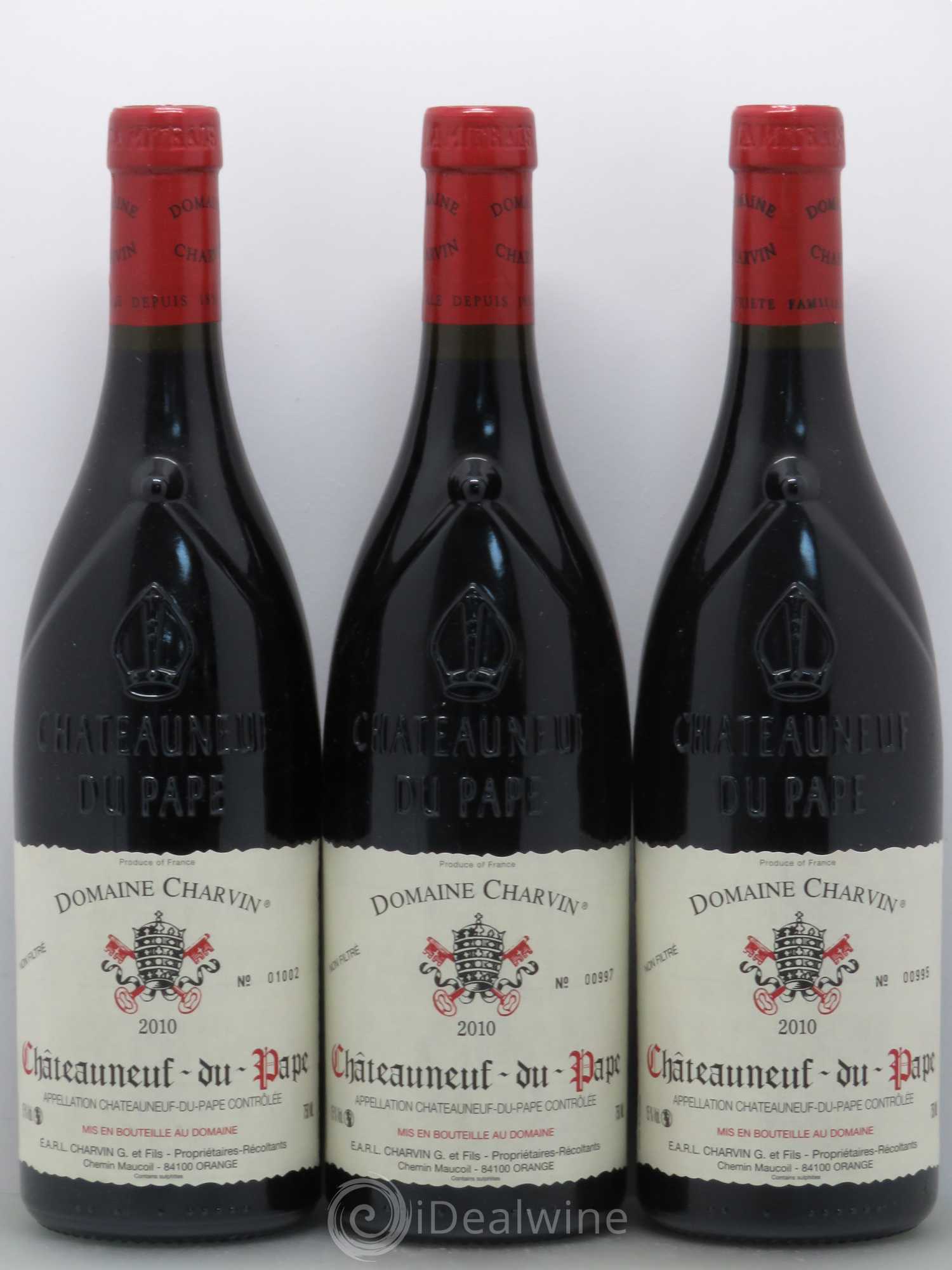 Châteauneuf-du-Pape Charvin (Domaine) 2010 - Lot de 6 bouteilles - 2
