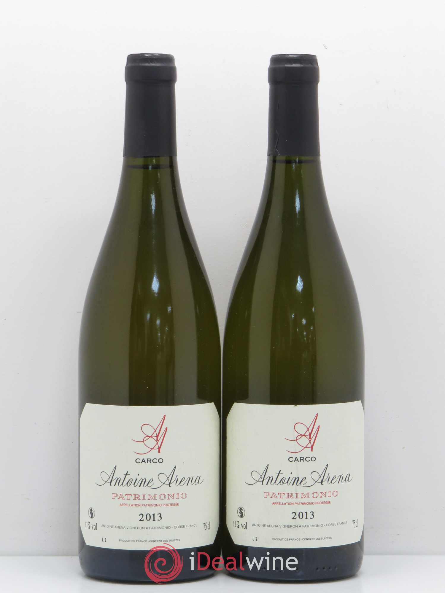 Patrimonio Carco Antoine Arena 2013 - Lot de 2 bouteilles - 0