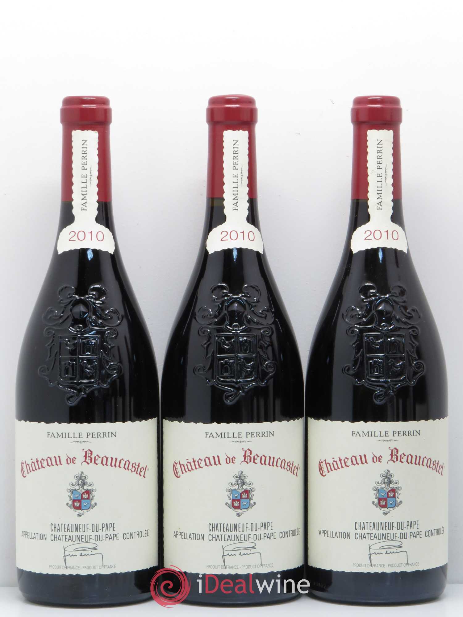 Châteauneuf-du-Pape Château de Beaucastel Famille Perrin 2010 - Lot de 6 bouteilles - 2