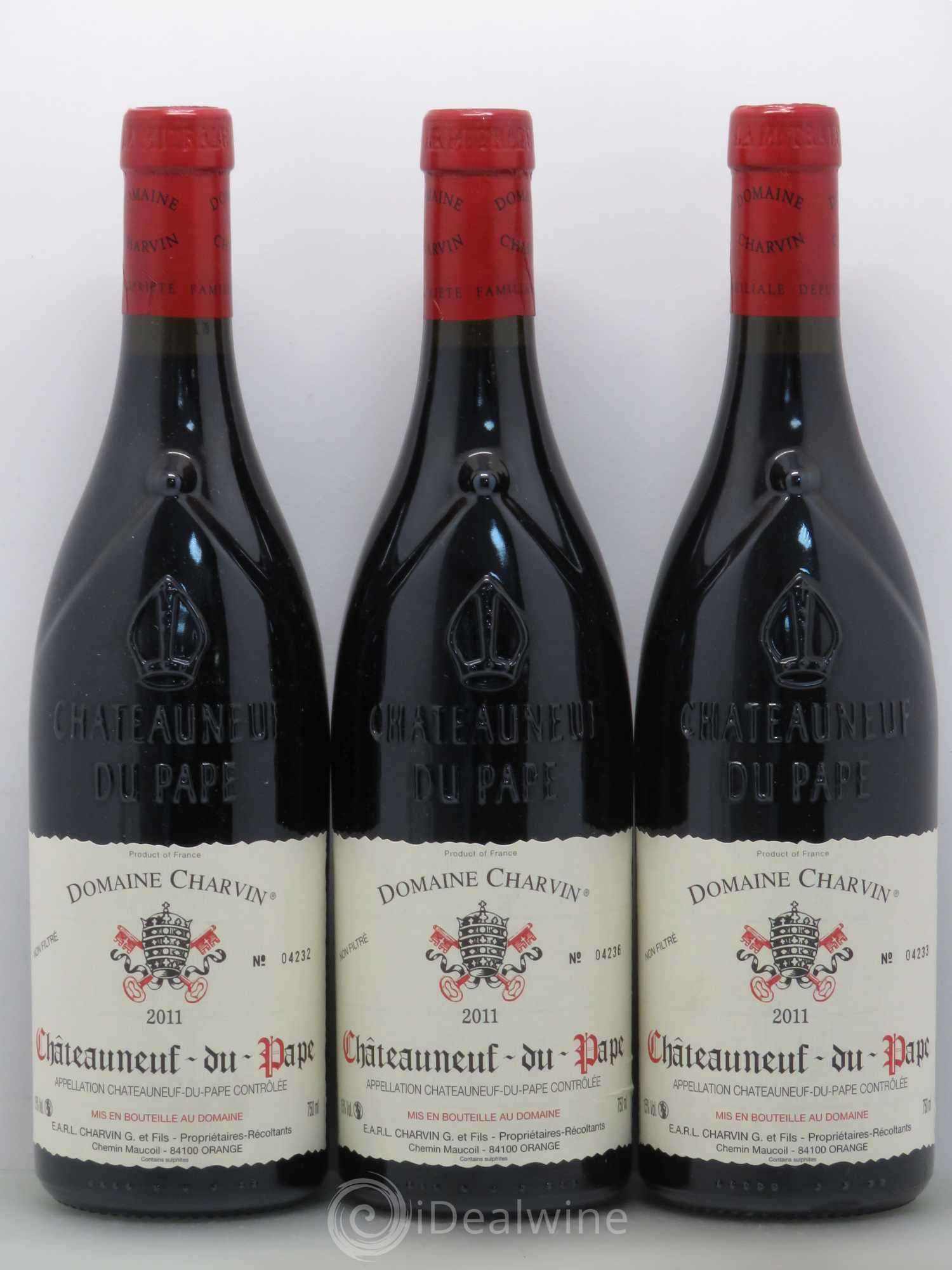 Châteauneuf-du-Pape Charvin (Domaine) 2011 - Lot de 6 bouteilles - 2