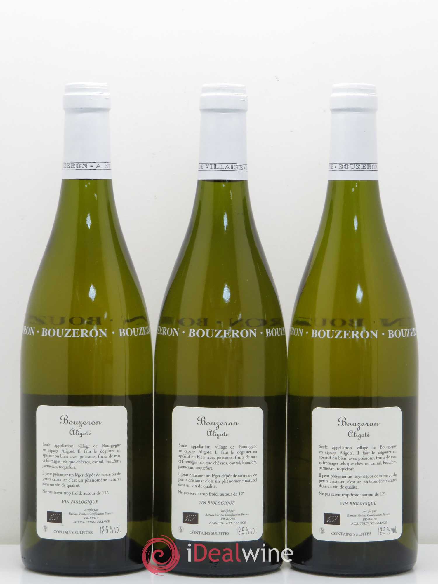 Bouzeron Domaine de Villaine 2012 - Lot de 3 bouteilles - 1