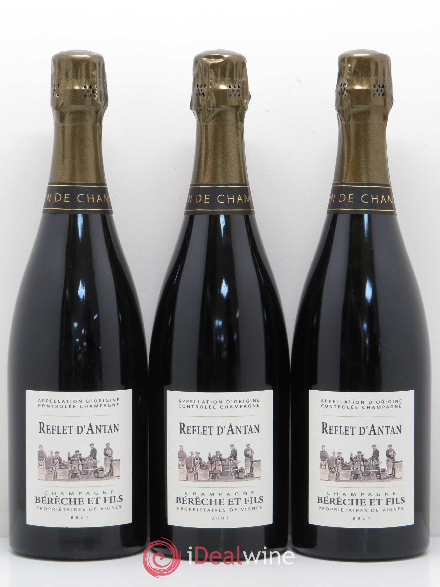 Reflet d'Antan Bérêche et Fils - Lot de 3 bouteilles - 0