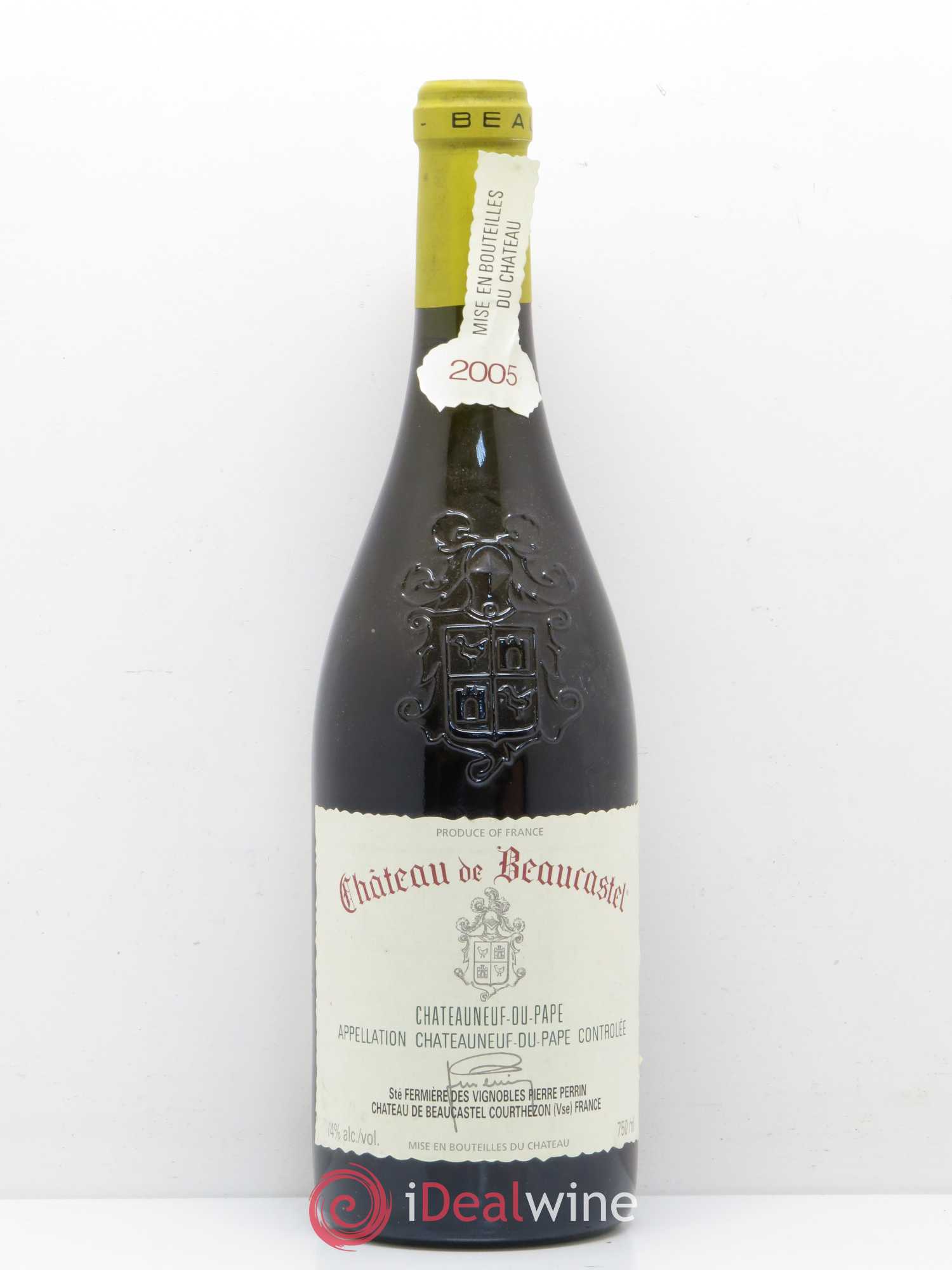 Châteauneuf-du-Pape Château de Beaucastel Famille Perrin (sans prix de réserve) 2005 - Lot de 1 bouteille - 0
