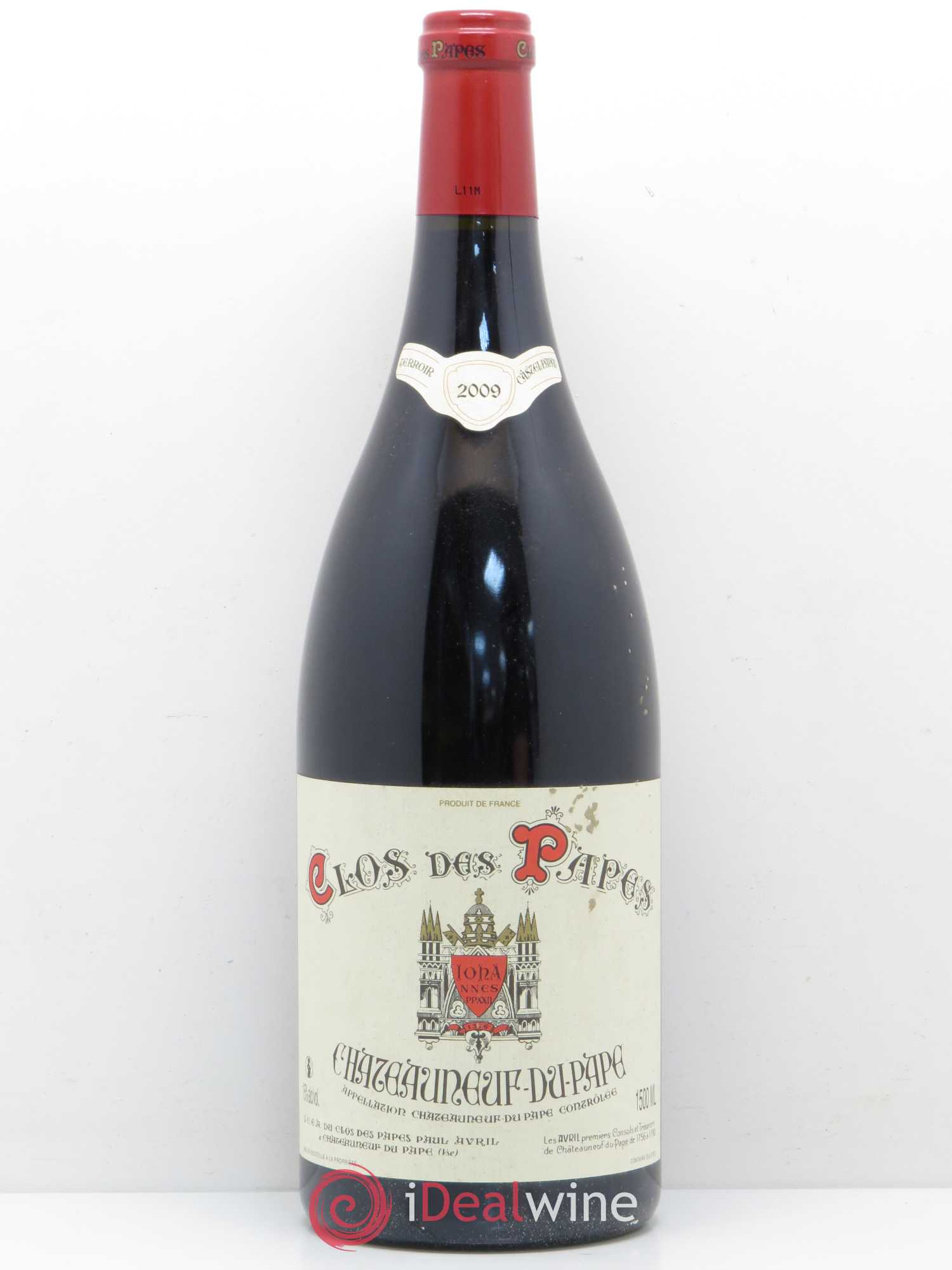 Châteauneuf-du-Pape Clos des Papes - Paul Avril 2009 - Lot de 1 magnum - 0
