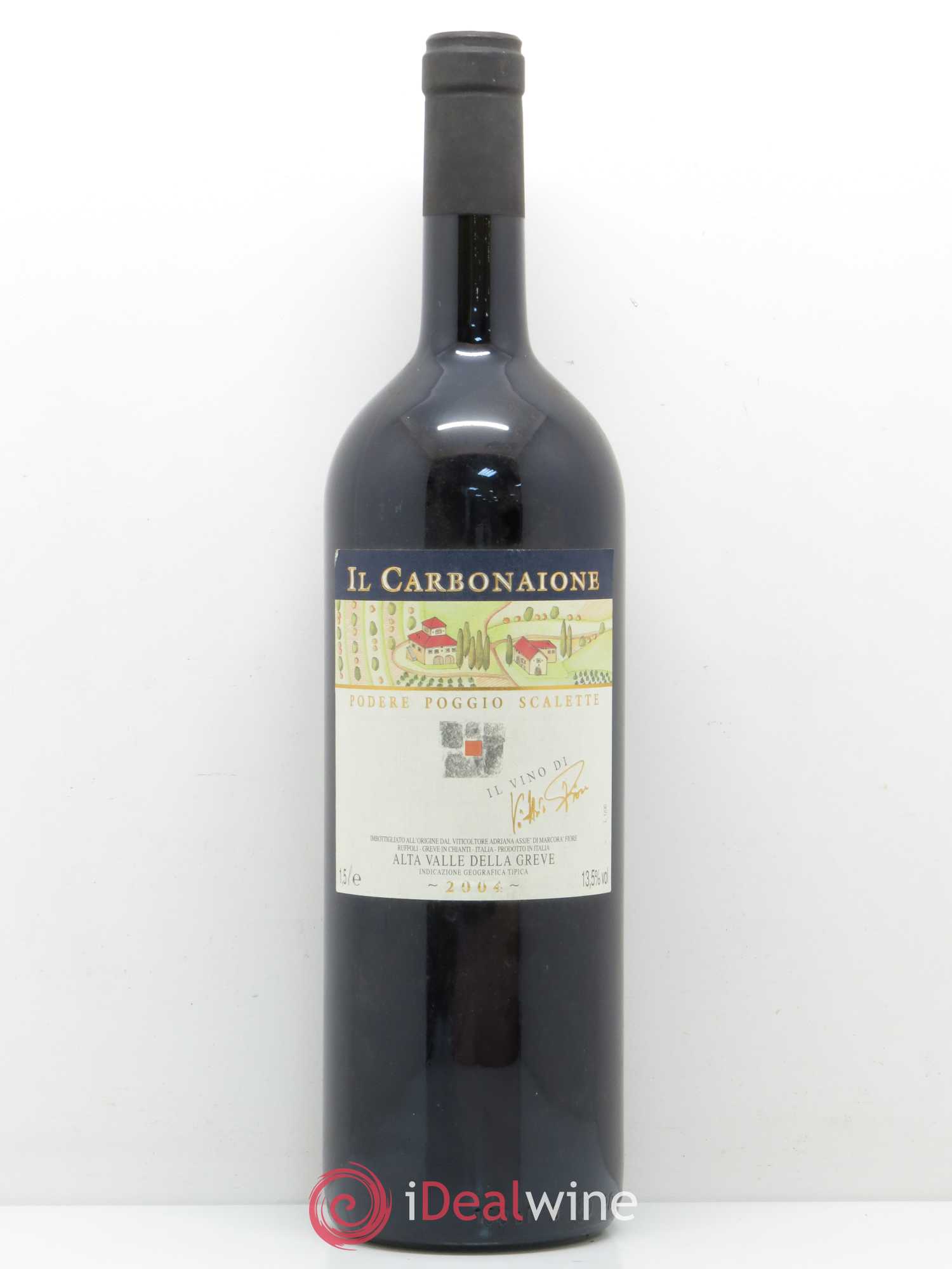 Toscana IGT Podere Poggio Scalette Il Carbonaione (no reserve) 2004 - Lot of 1 magnum - 0