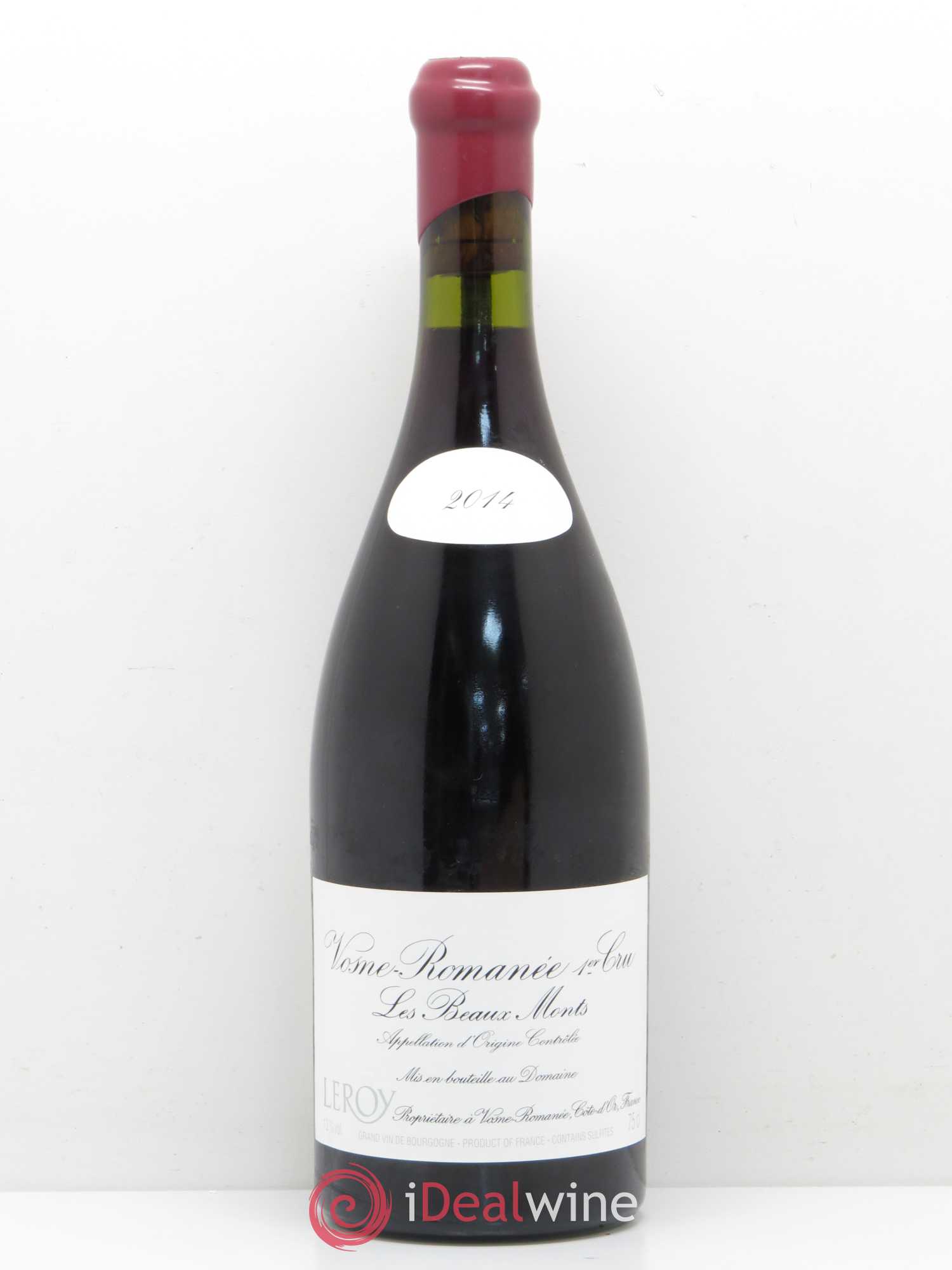 Vosne-Romanée 1er Cru Les Beaux-Monts Leroy (Domaine) 2014 - Lot de 1 bouteille - 0
