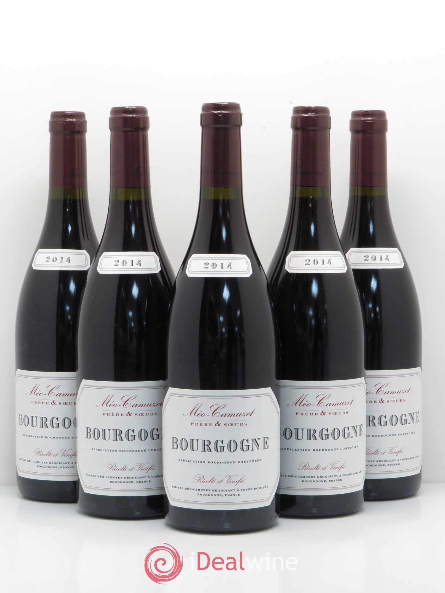 Bourgogne Méo-Camuzet (Frère & Soeurs) 2014 - Lot de 5 bouteilles - 0