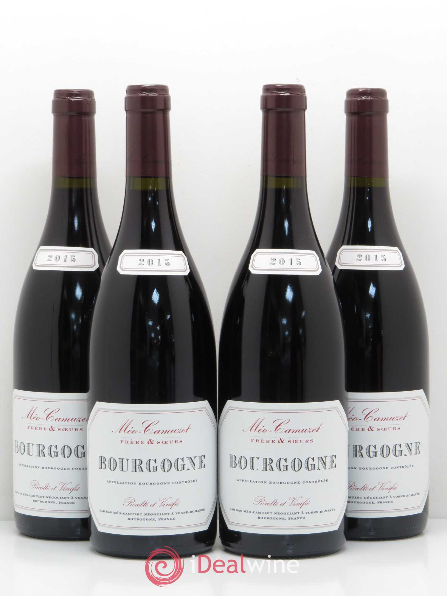 Bourgogne Méo-Camuzet (Frère & Soeurs) 2015 - Lot de 4 bouteilles - 0