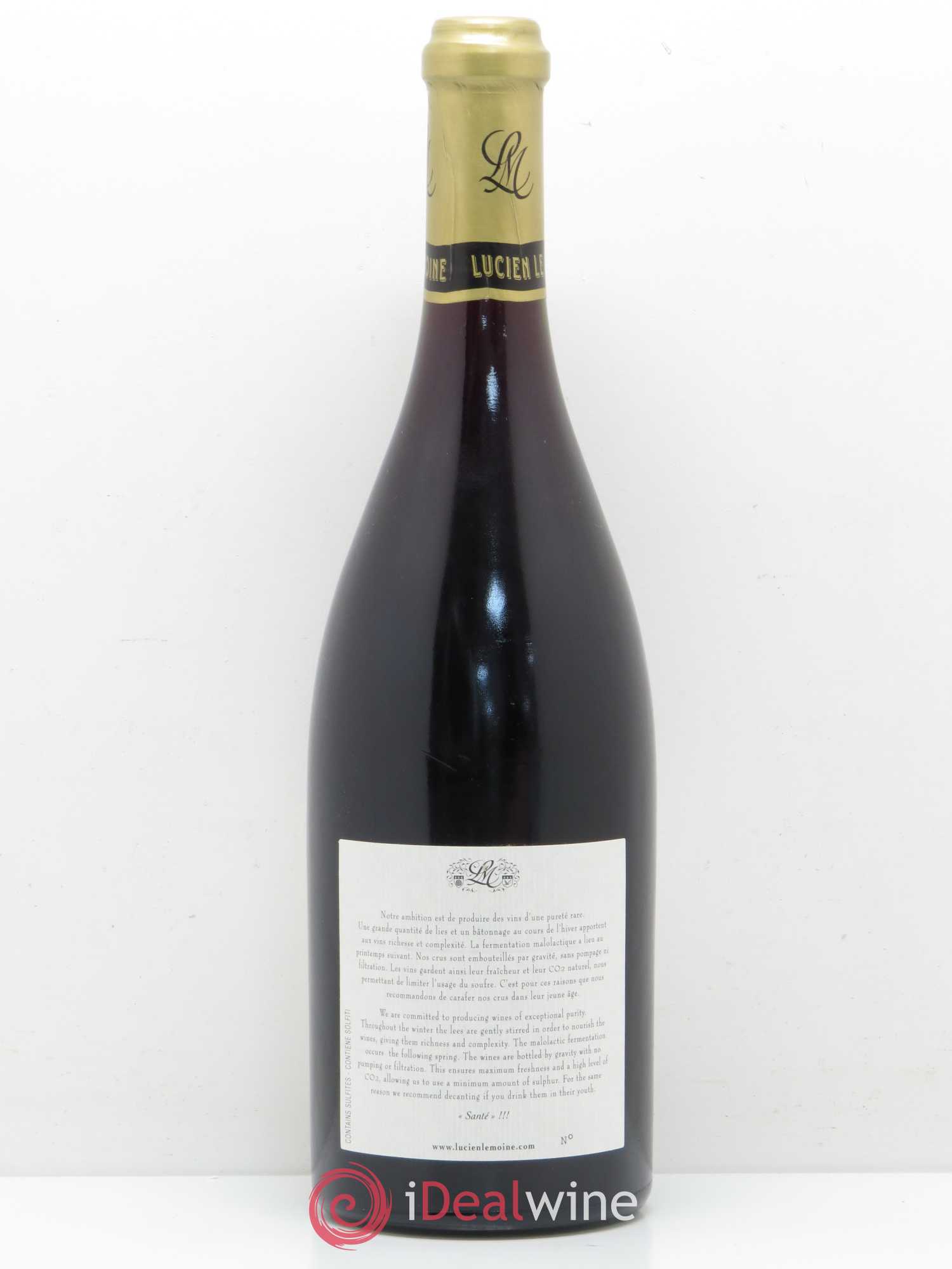 Clos Saint-Denis Grand Cru Lucien Le Moine 2010 - Lot de 1 bouteille - 1