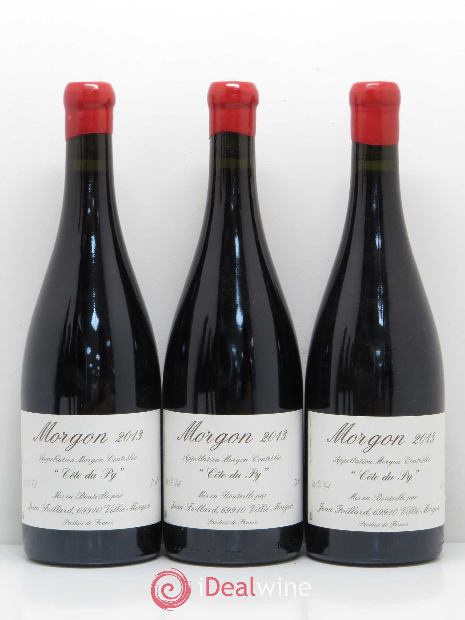 Morgon Côte du Py Jean Foillard 2013 - Lot de 6 bouteilles - 1