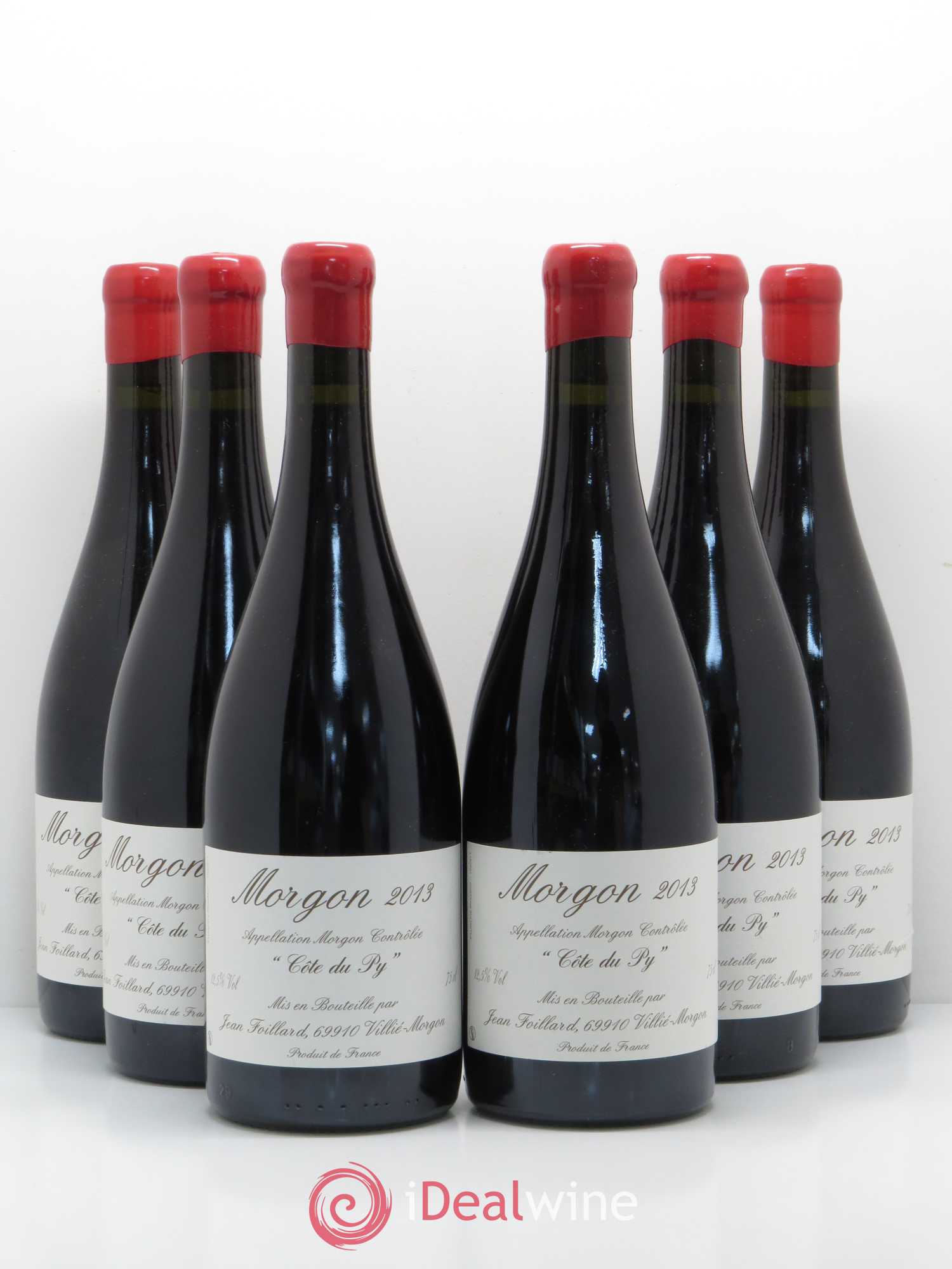 Morgon Côte du Py Jean Foillard 2013 - Lot de 6 bouteilles - 0