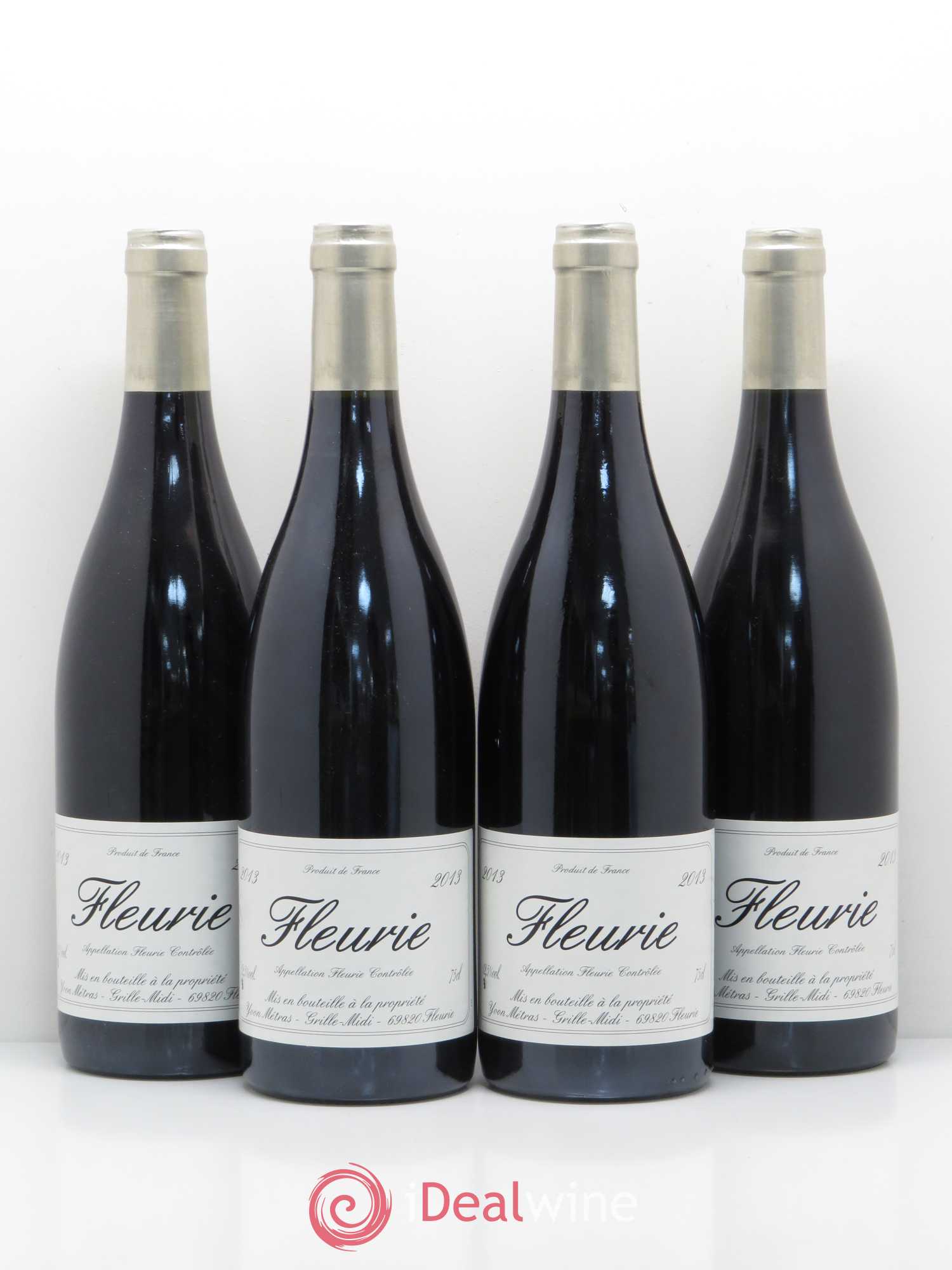 Fleurie Yvon Métras 2013 - Lot de 4 bouteilles - 0