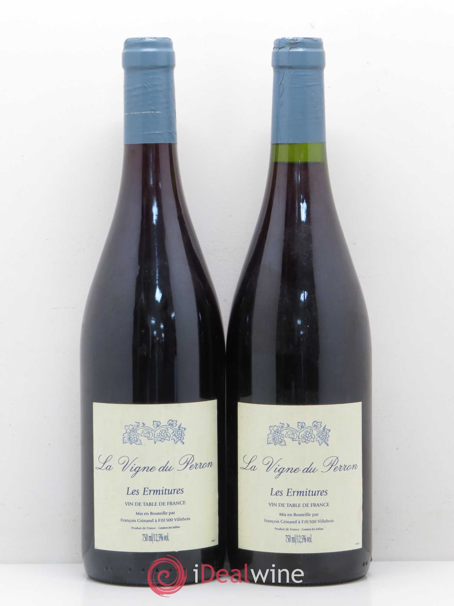 Vin de table Les Ermitures La vigne du Perron - Posten von 2 Flaschen - 0