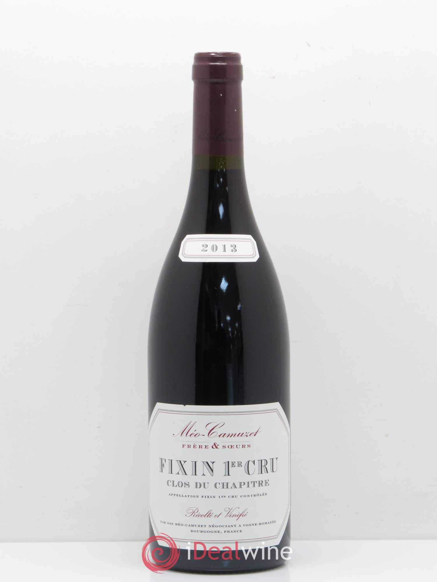Fixin 1er Cru Clos du Chapitre Méo-Camuzet (Frère & Soeurs) 2013 - Lot de 1 bouteille - 0